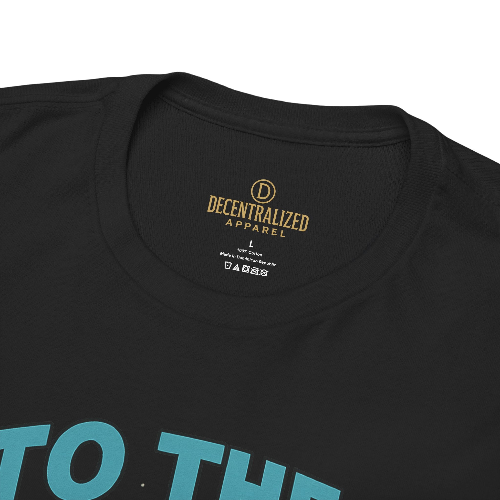 To The Moon Rocket T-Shirt — Space Graphic Tee for Crypto & Space Enthusiasts