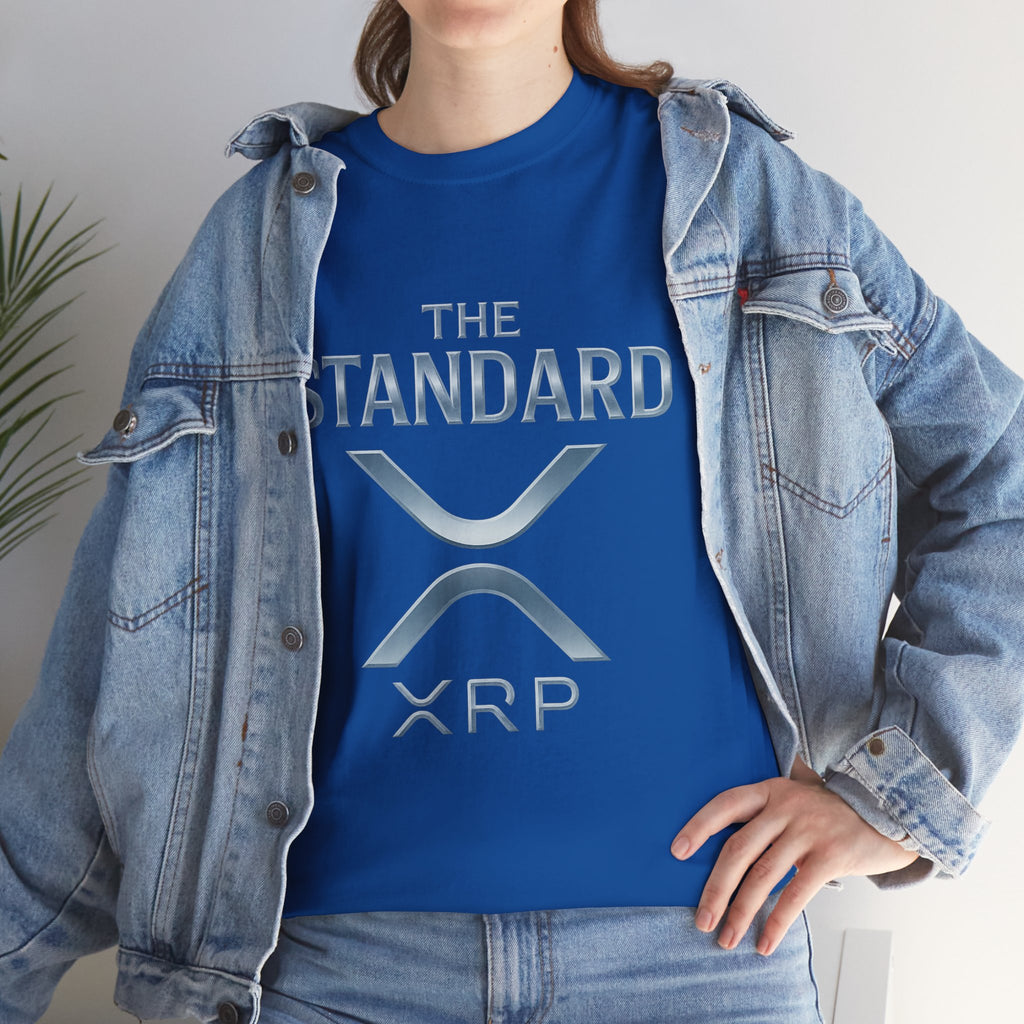 XRP 'The Standard' Graphic Tee – Crypto Logo Shirt