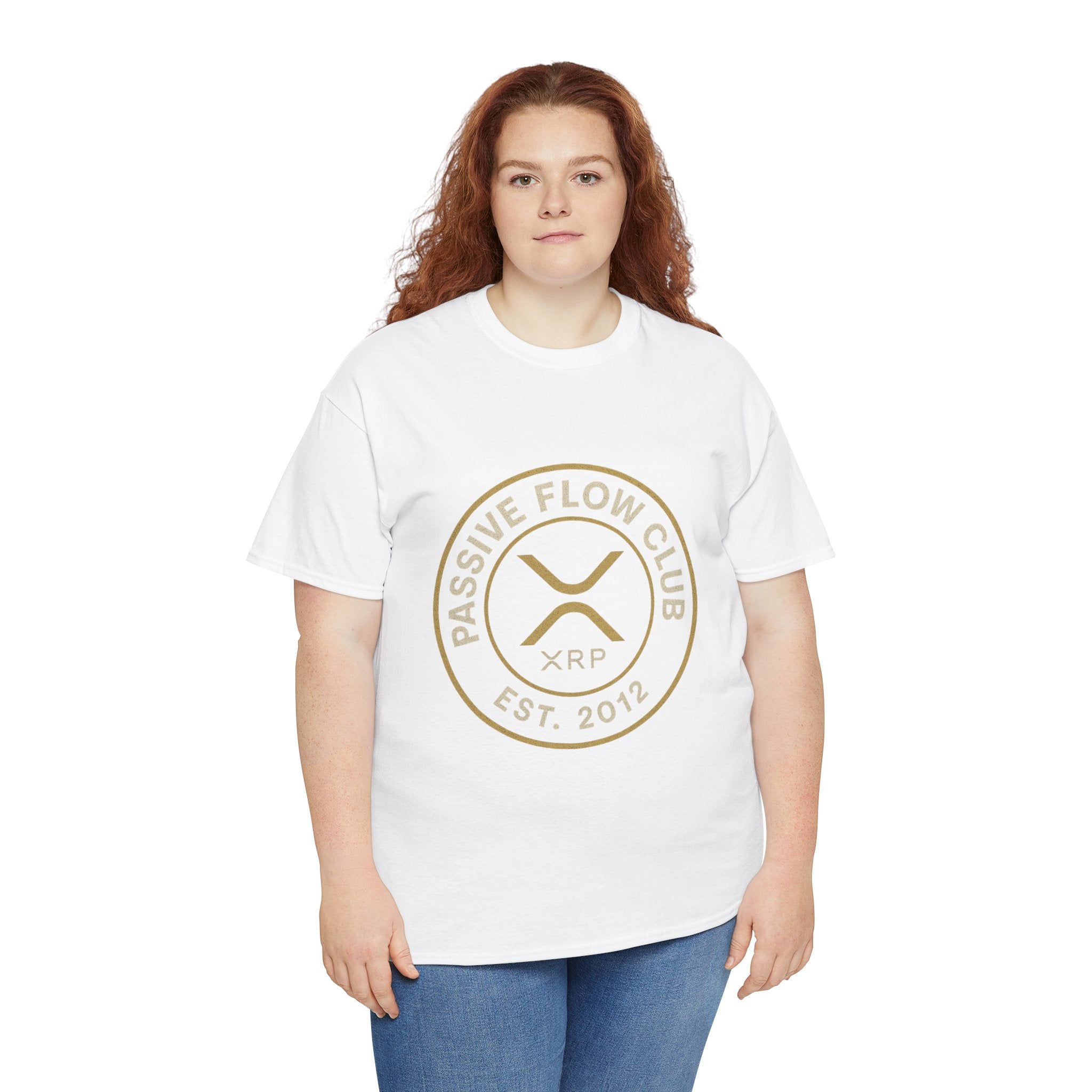XRP Passive Flow Club T‑Shirt — Crypto Logo Tee (Est. 2012)