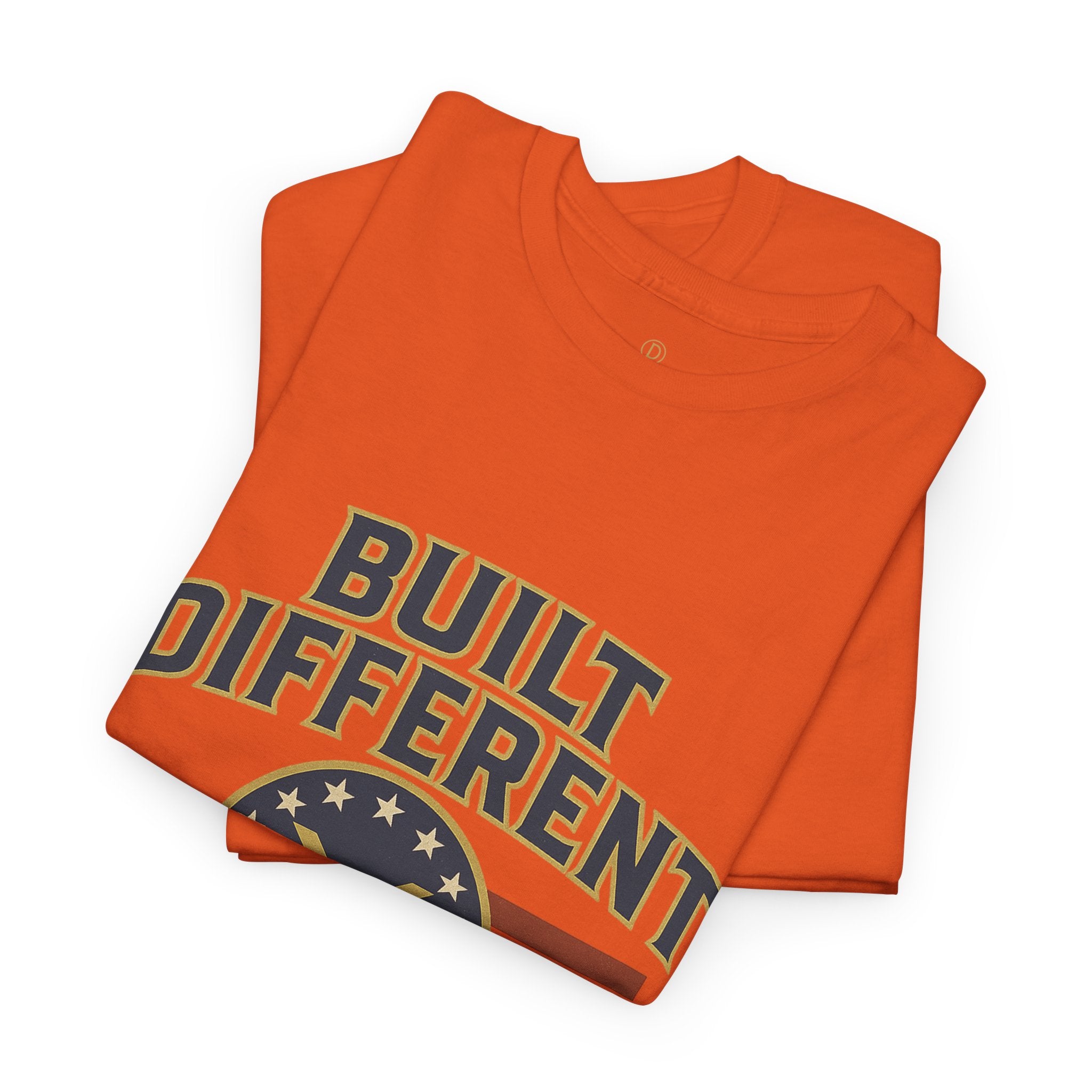 Built Different Since 2012 T-Shirt — American Flag Vintage Crew Tee