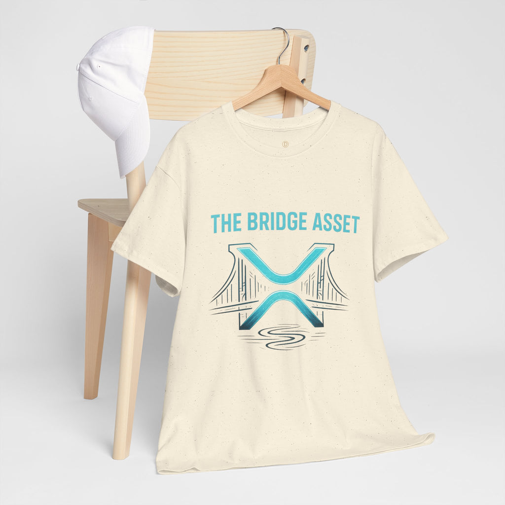 XRP 'The Bridge Asset' Graphic Tee — Crypto Ripple Logo Shirt