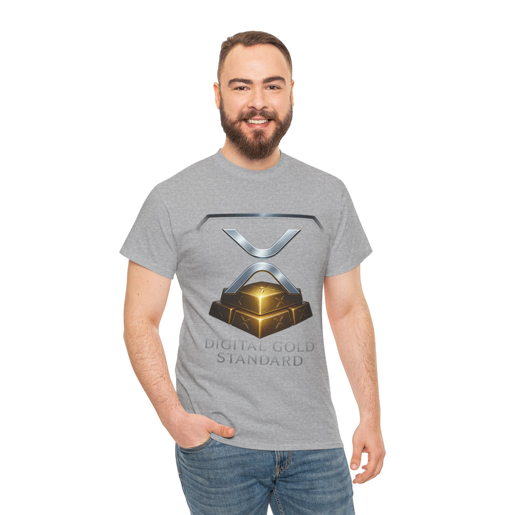 XRP 'Digital Gold Standard' Tee — Cryptocurrency Logo Shirt
