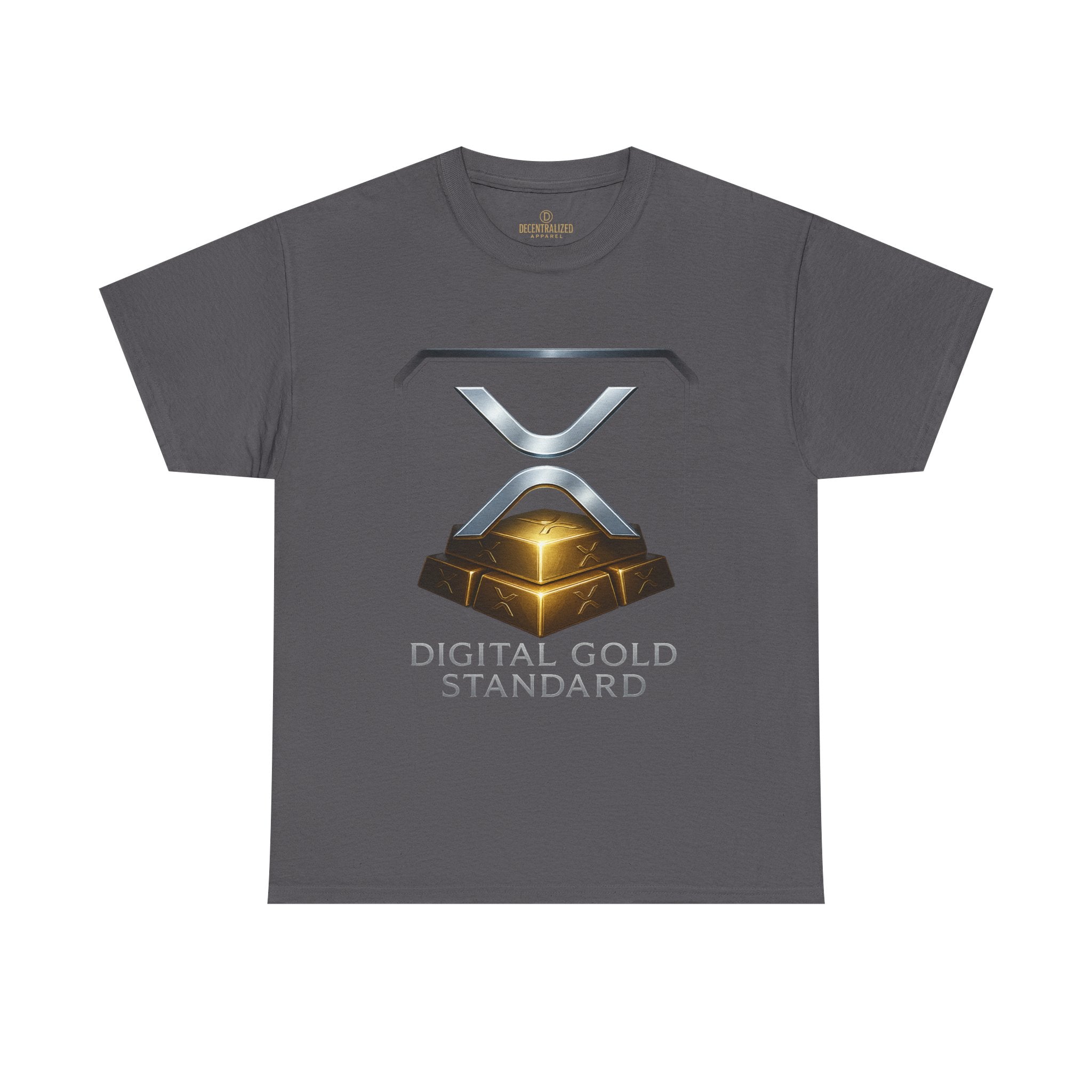 XRP 'Digital Gold Standard' Tee — Cryptocurrency Logo Shirt