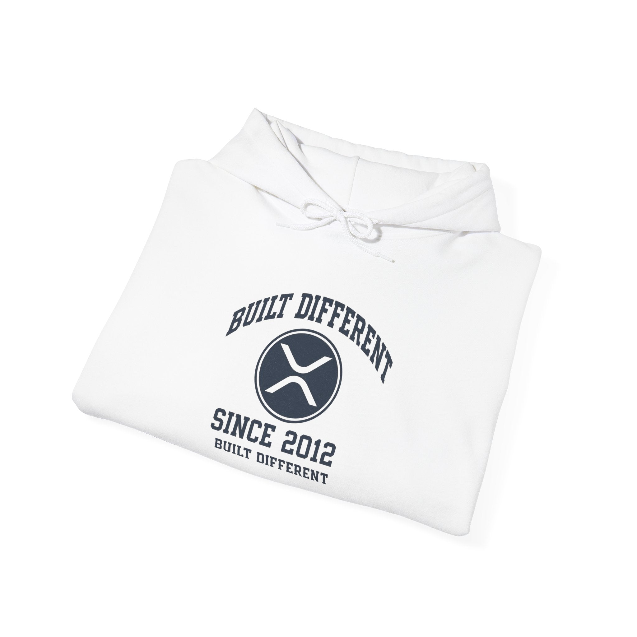 Built Different Hoodie - "Built Different Since 2012" Retro Logo Pullover
