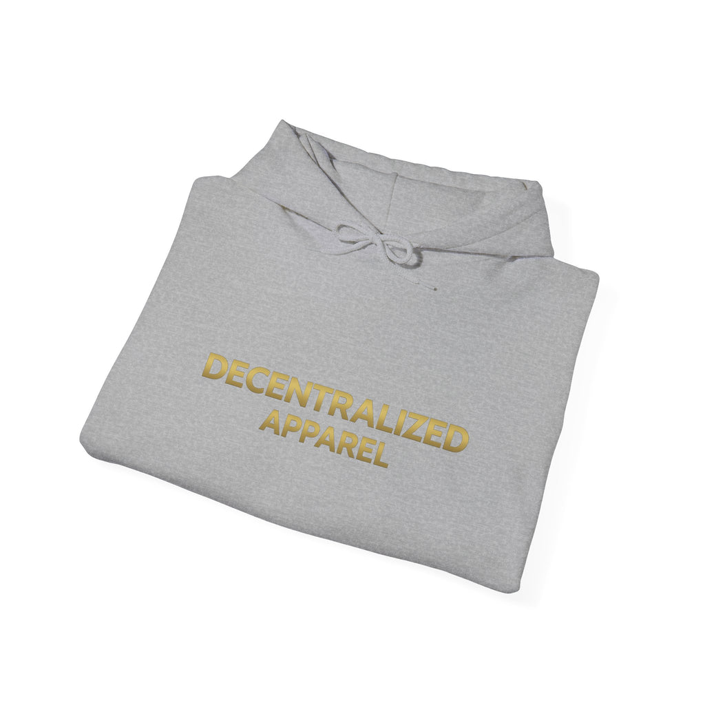 Decentralized Apparel Hoodie — Minimalist Crypto-Inspired White Pullover