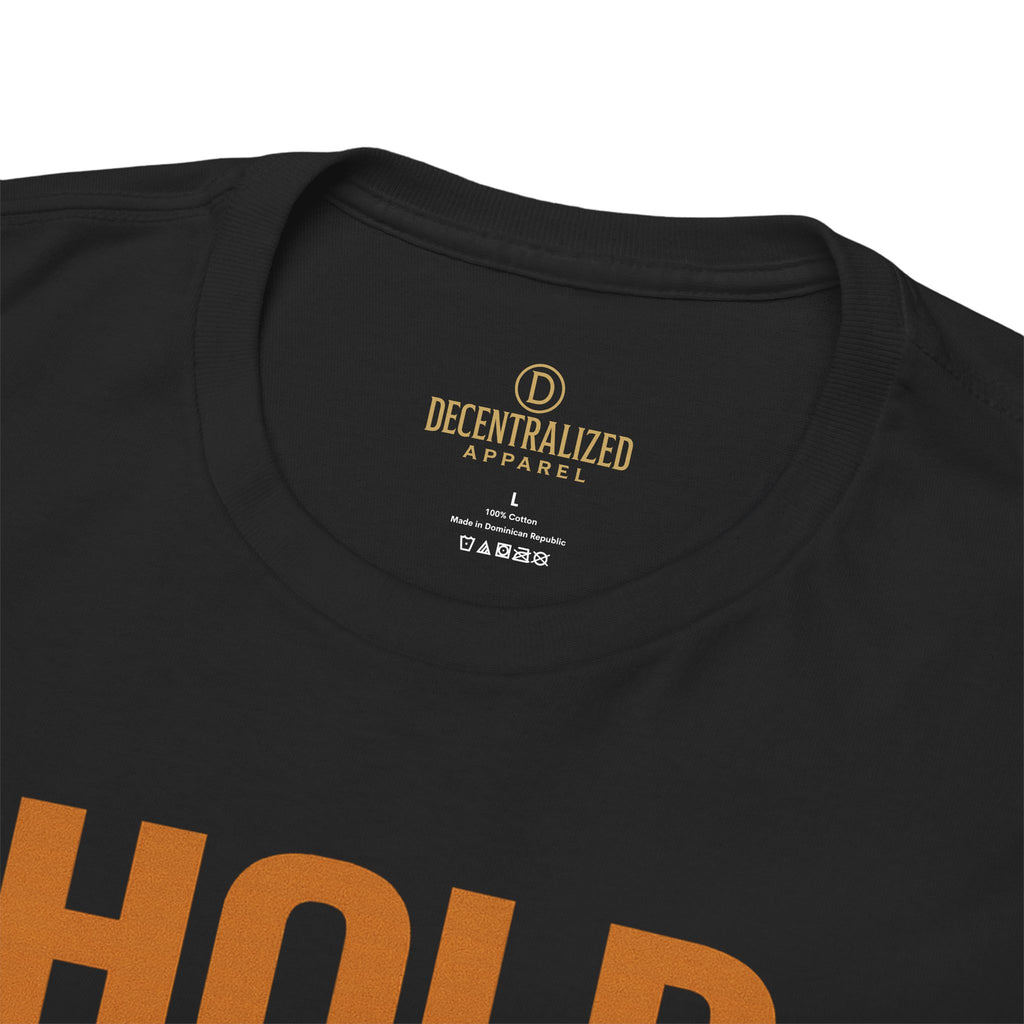 Hold The Line Tee — Bold Flag Graphic Cryptocurrency XRP Shirt