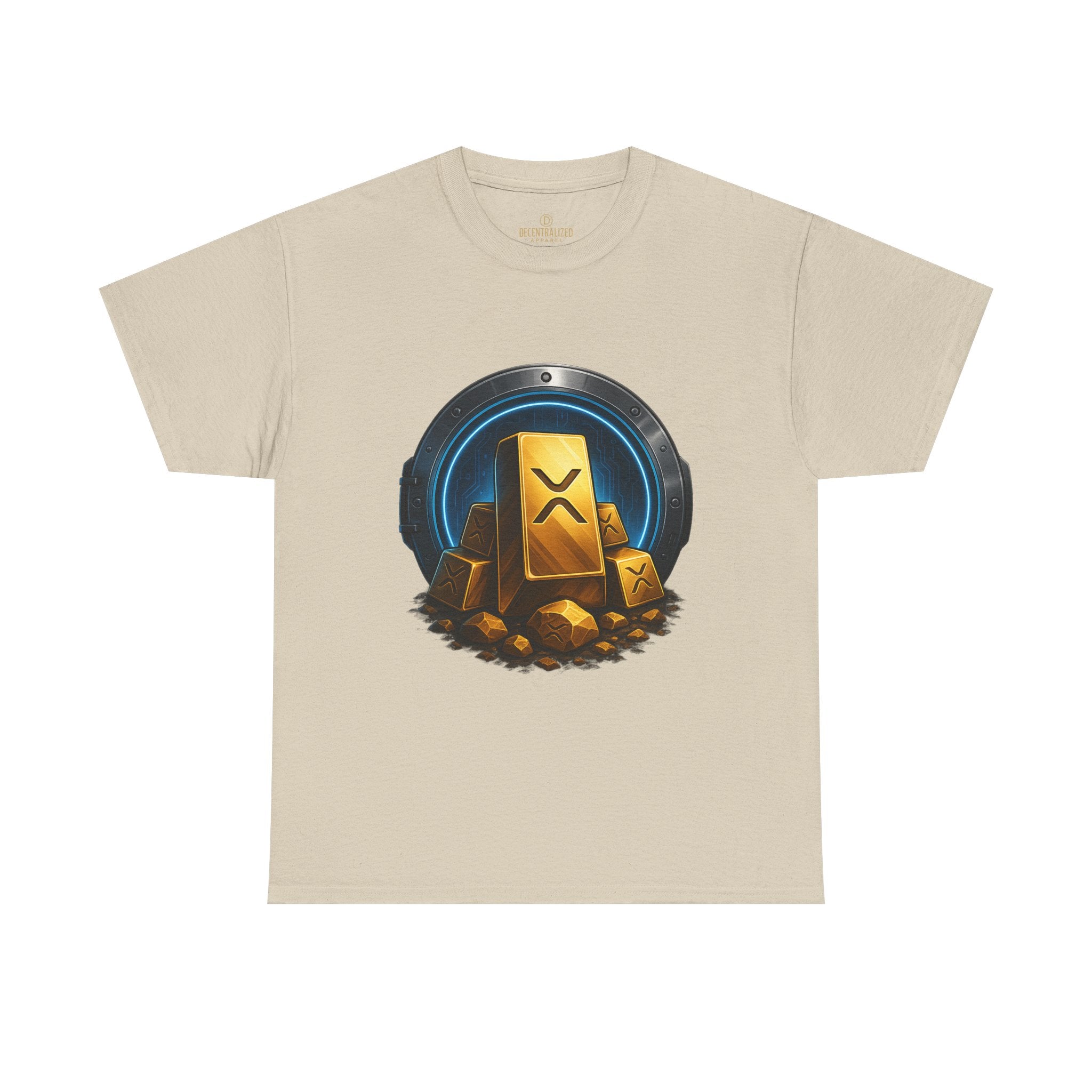 Crypto Gold Bars T-Shirt — Ripple (XRP) Stack Graphic Tee