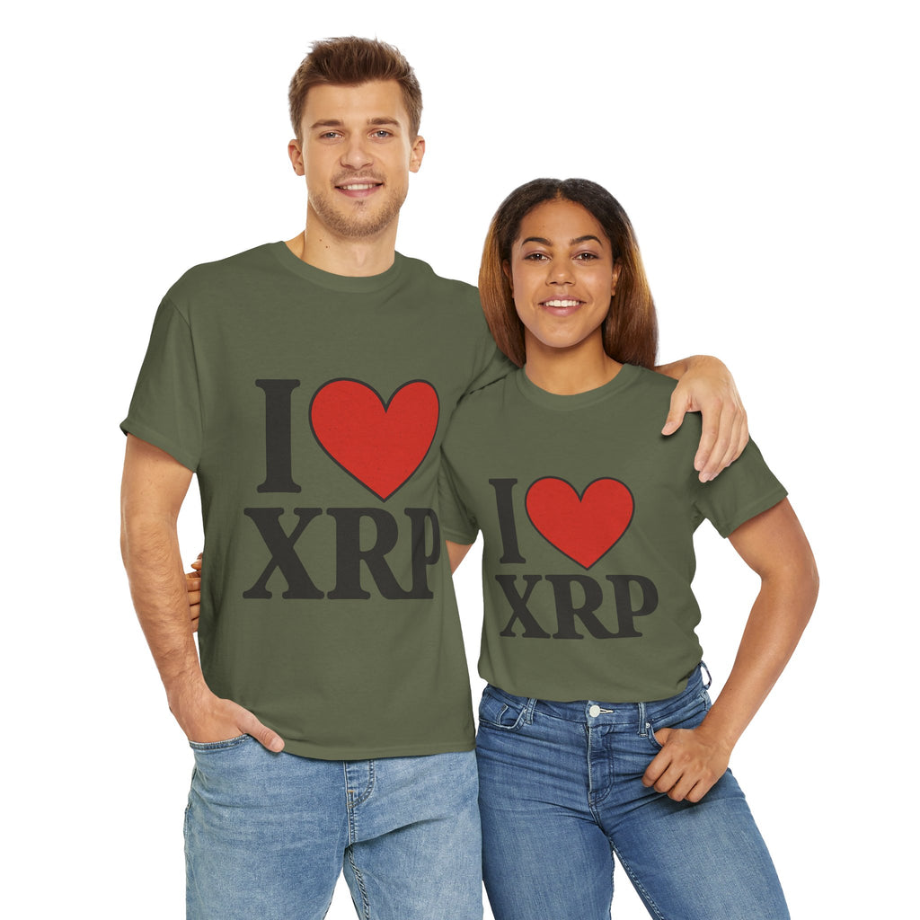 I  XRP T-Shirt — Crypto Enthusiast Ripple Tee