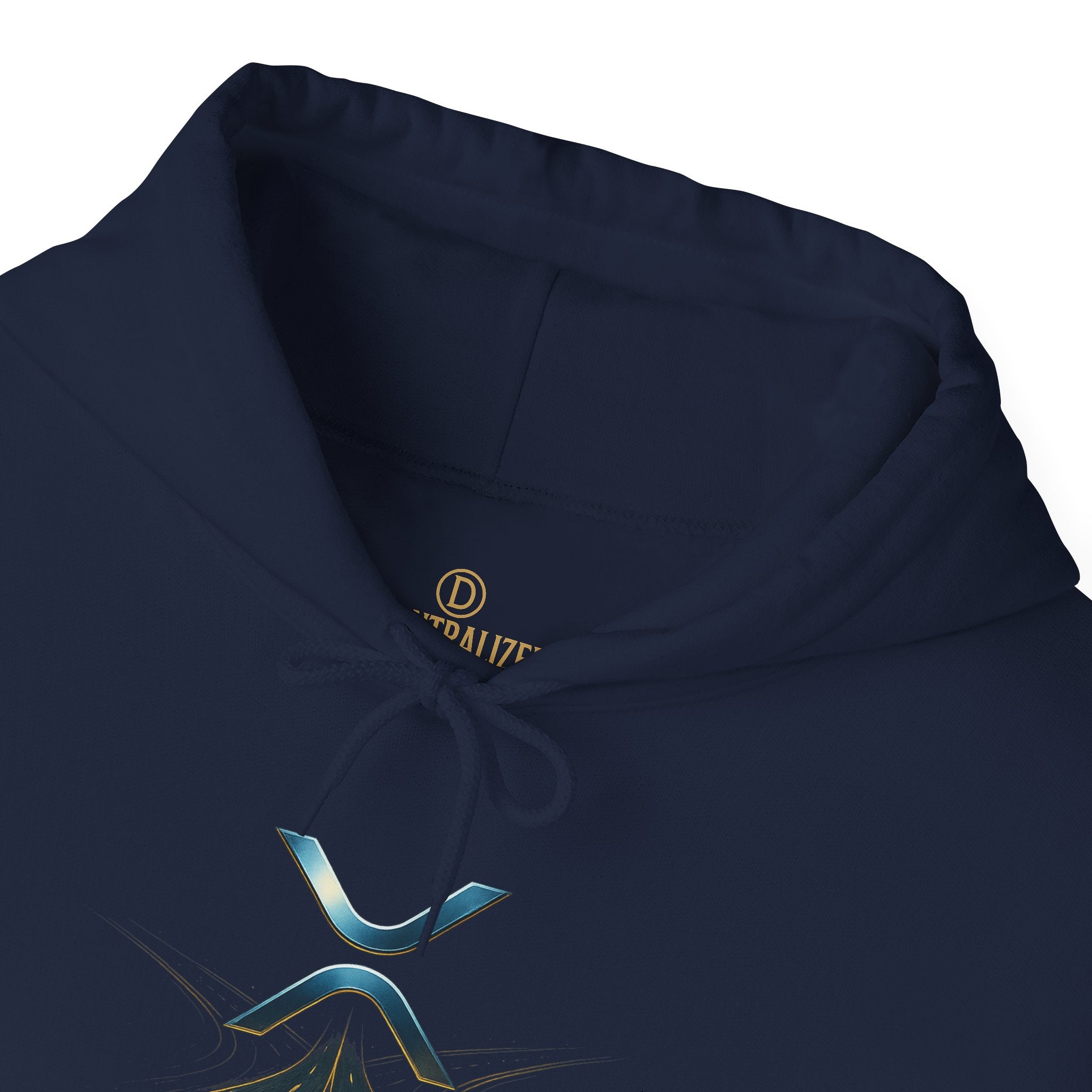 XRP Logo Hoodie — "All Roads Lead to XRP" Minimal Crypto Hoodie