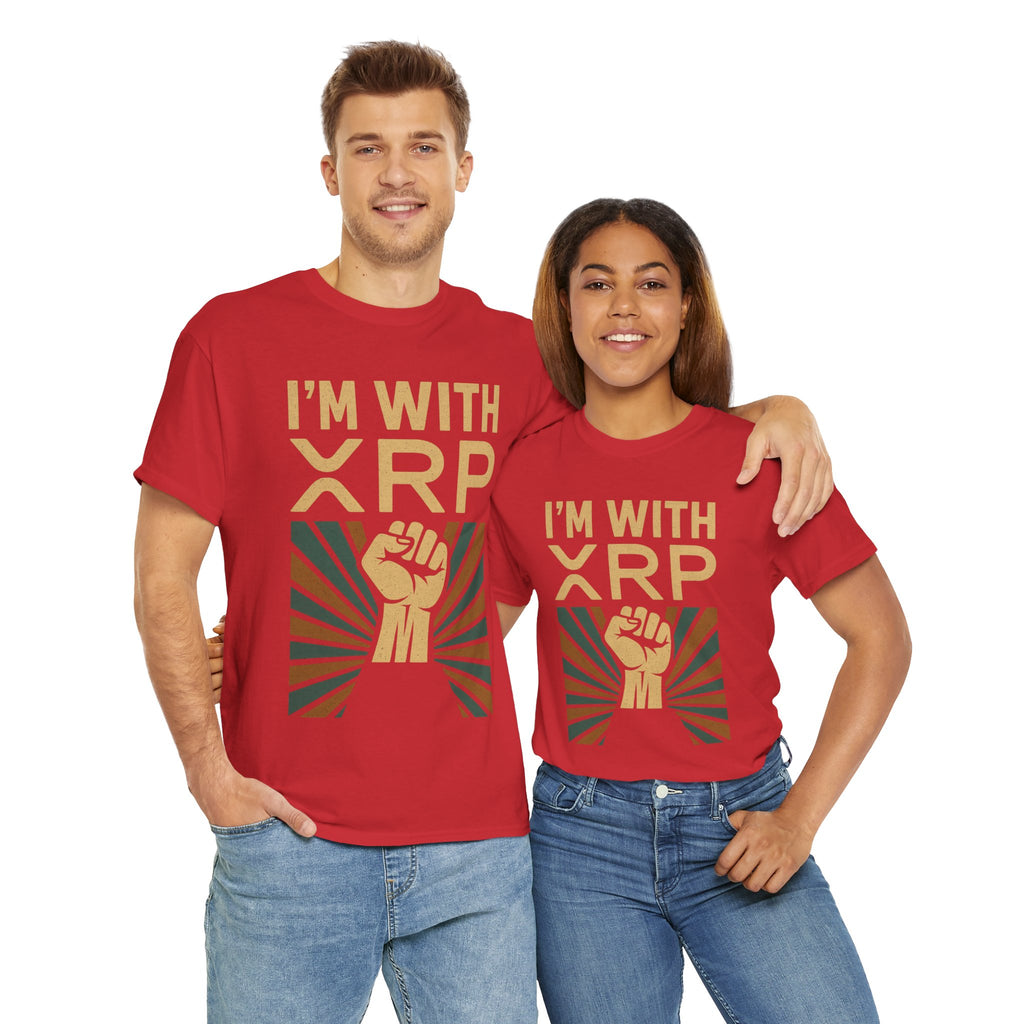 I'm With XRP Graphic Tee – Crypto Supporter Shirt