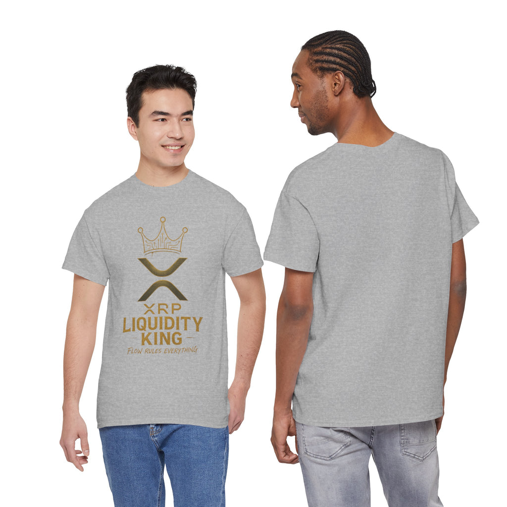 XRP Liquidity King Tee — Crypto Crown T-Shirt