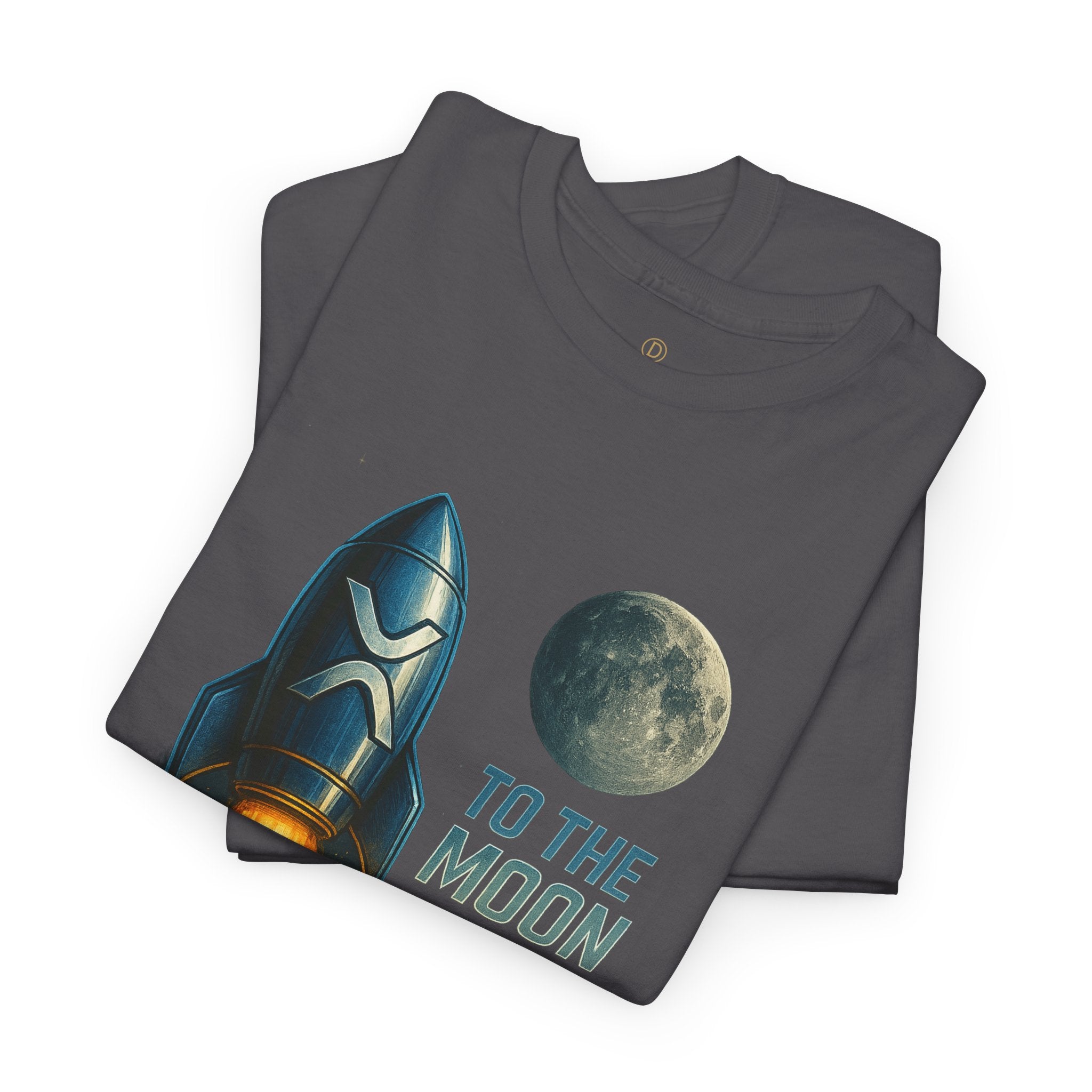 Rocket 'To the Moon' T-Shirt - Space Exploration Graphic Tee