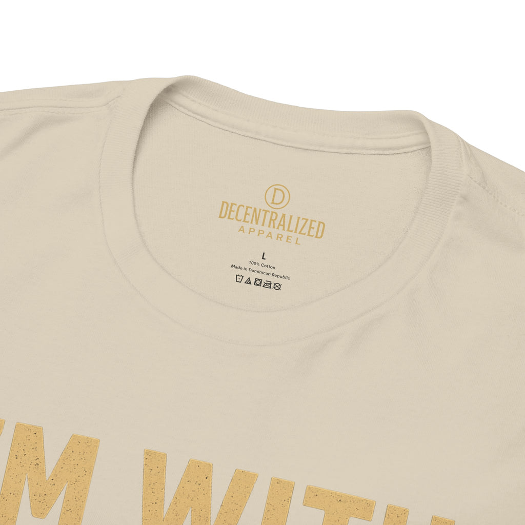 I'm With XRP Graphic Tee – Crypto Supporter Shirt