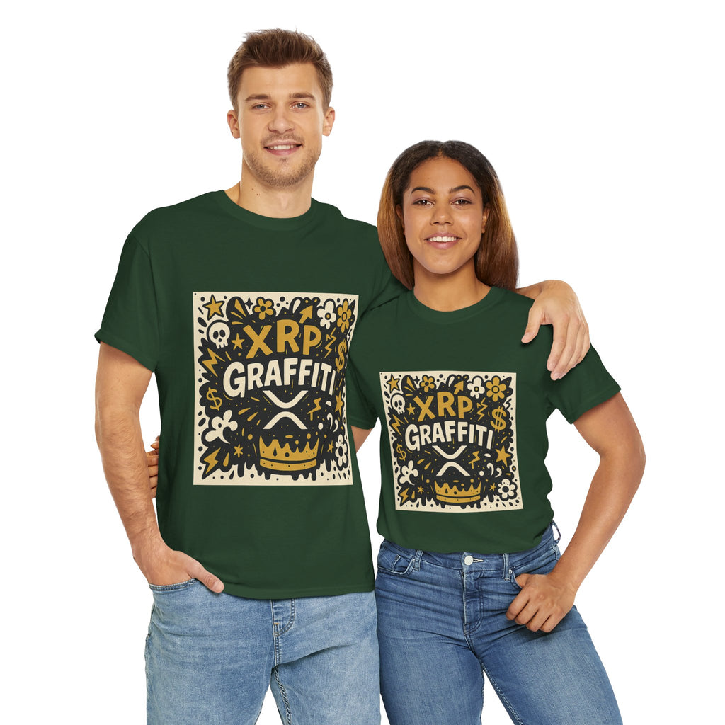 XRP Graffiti Tee — Crypto Street Art T-Shirt