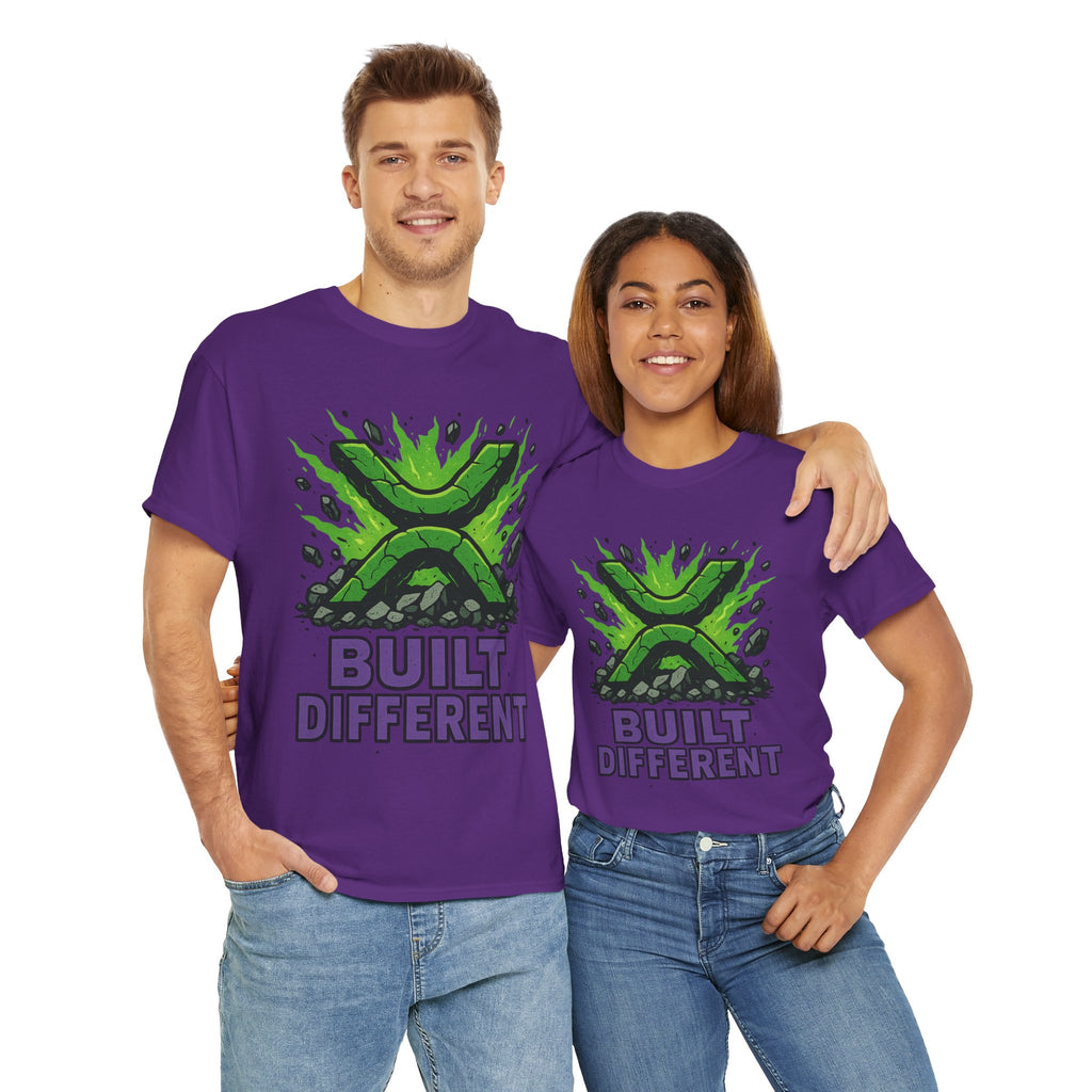 Built Different T-Shirt — Green Gamer Logo Tee