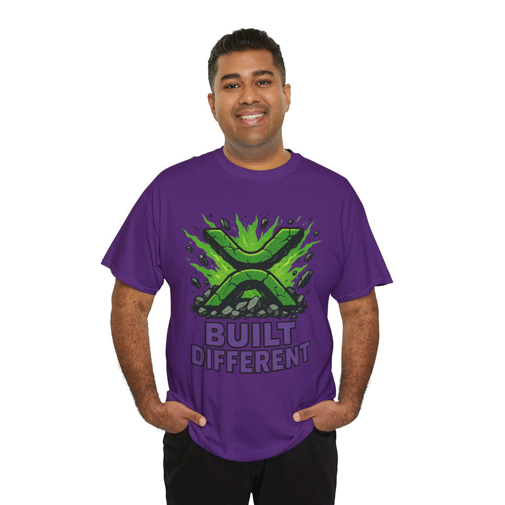 Built Different T-Shirt — Green Gamer Logo Tee