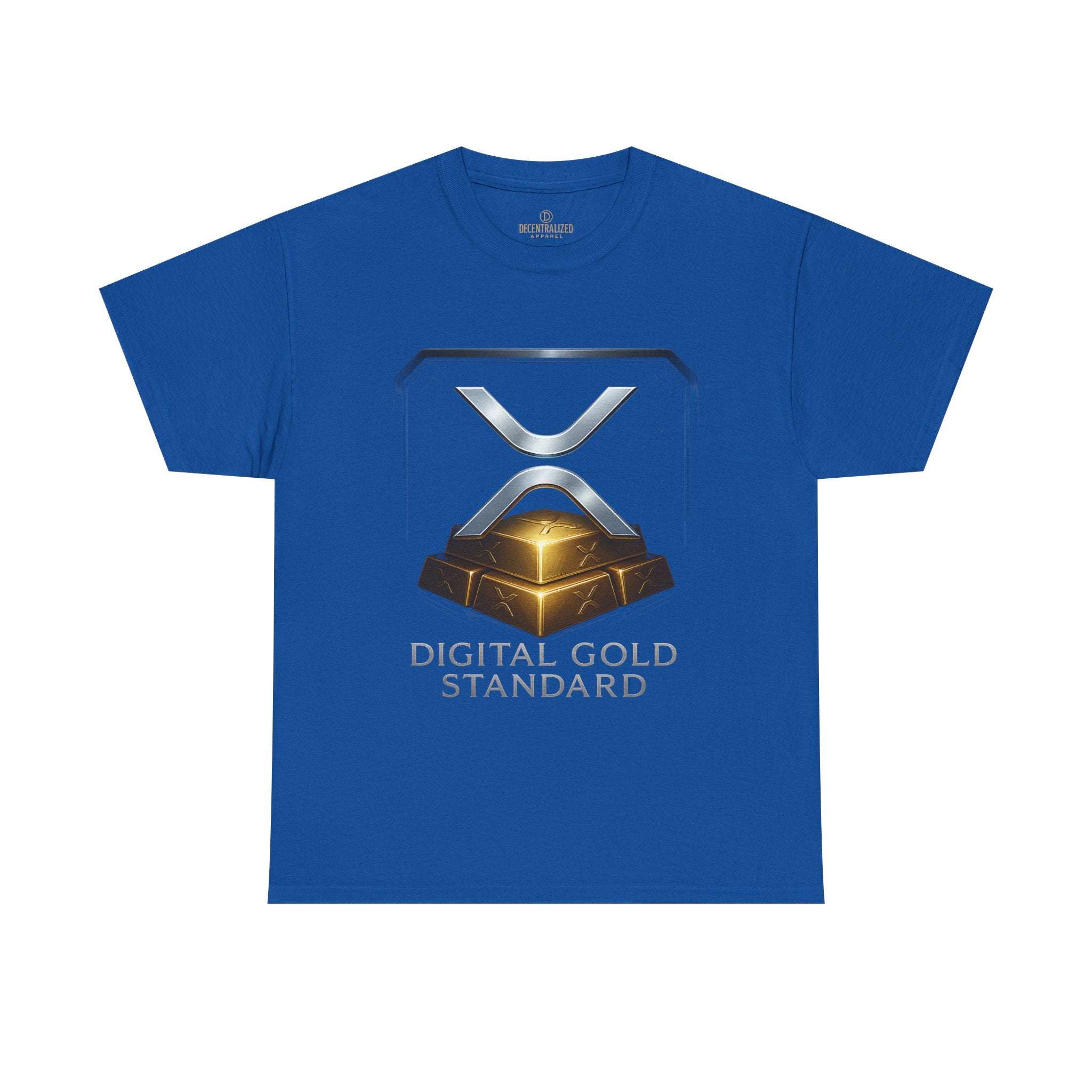 XRP 'Digital Gold Standard' Tee — Cryptocurrency Logo Shirt