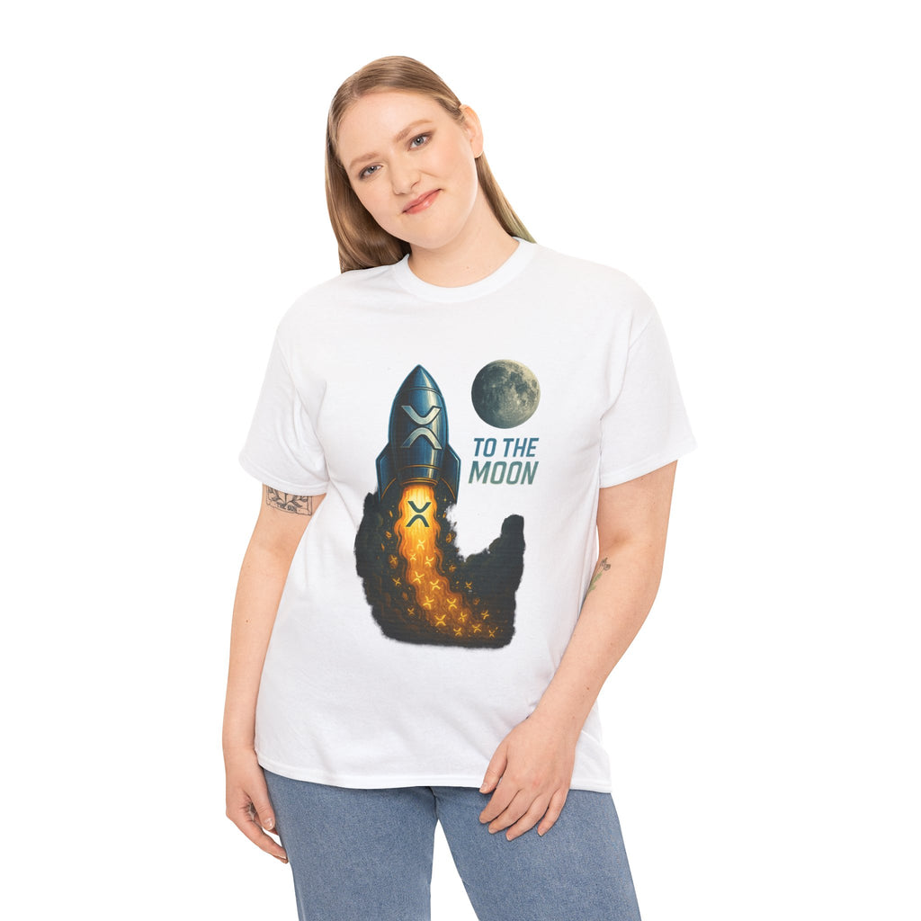 Rocket 'To the Moon' T-Shirt - Space Exploration Graphic Tee