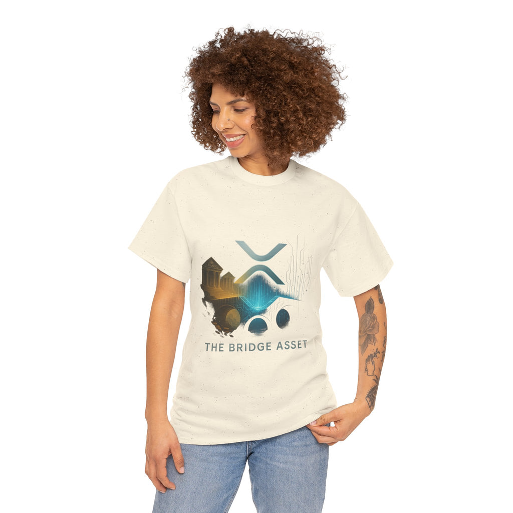 Ripple XRP Crypto Tee — 'The Bridge Asset' Logo T-Shirt