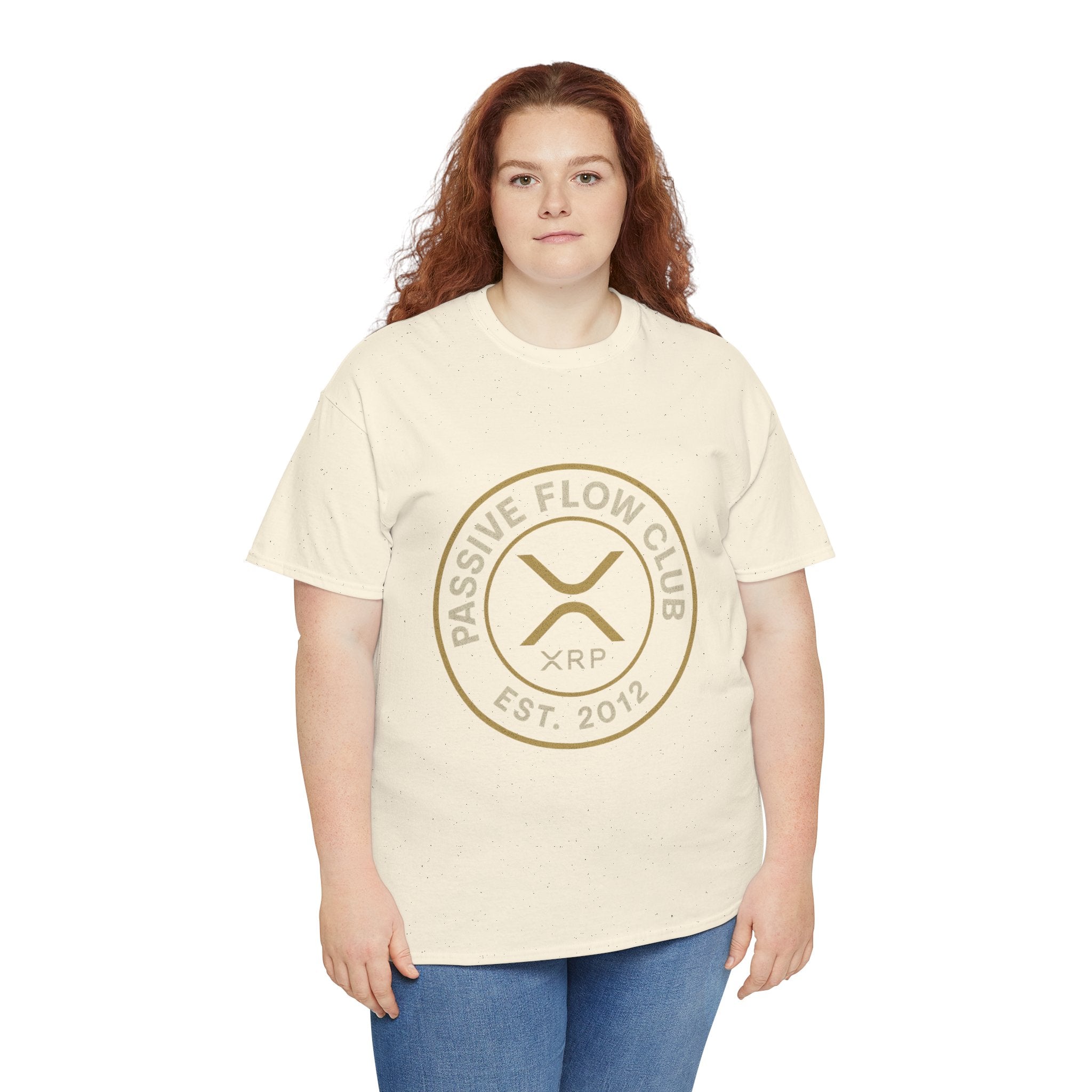 XRP Passive Flow Club T‑Shirt — Crypto Logo Tee (Est. 2012)