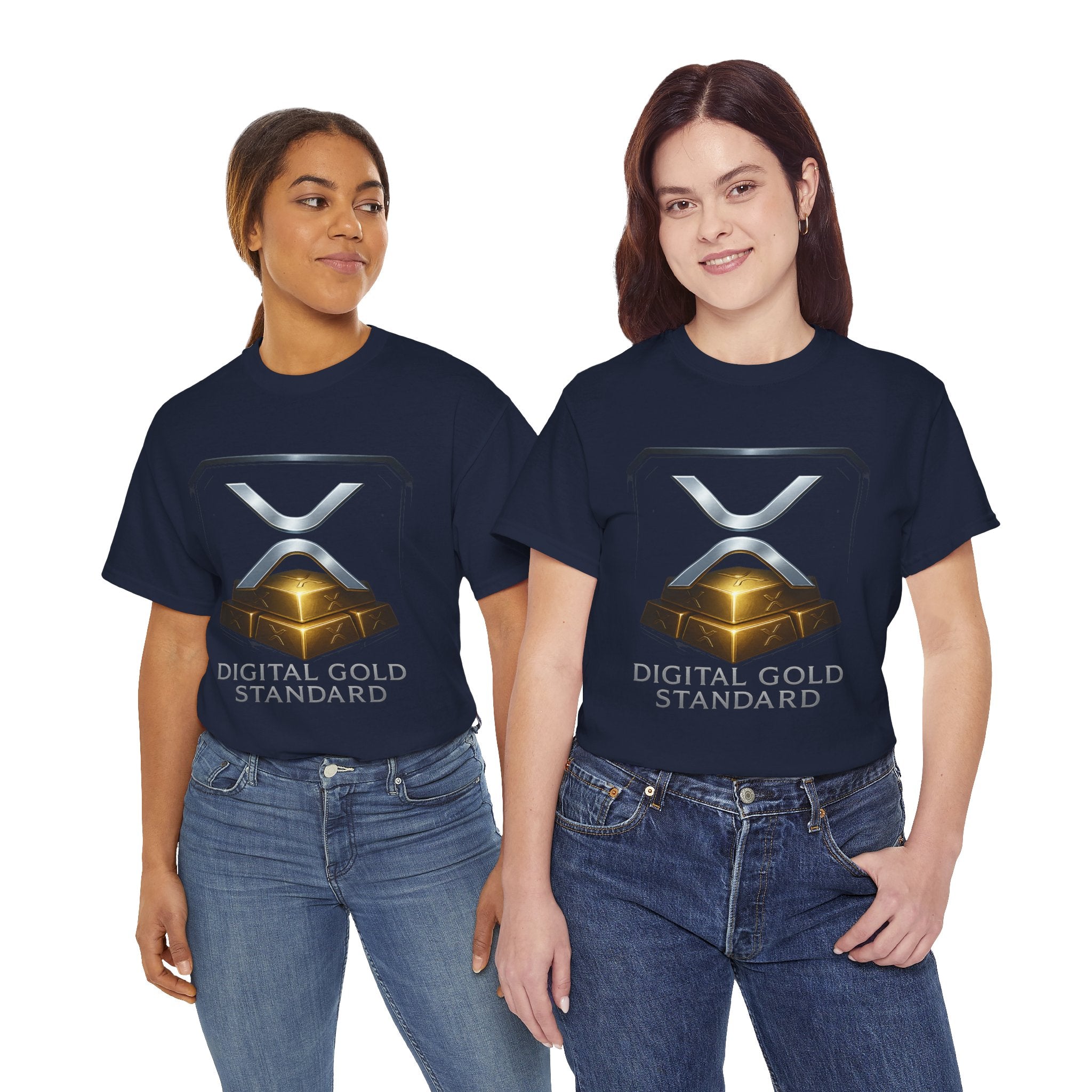 XRP 'Digital Gold Standard' Tee — Cryptocurrency Logo Shirt