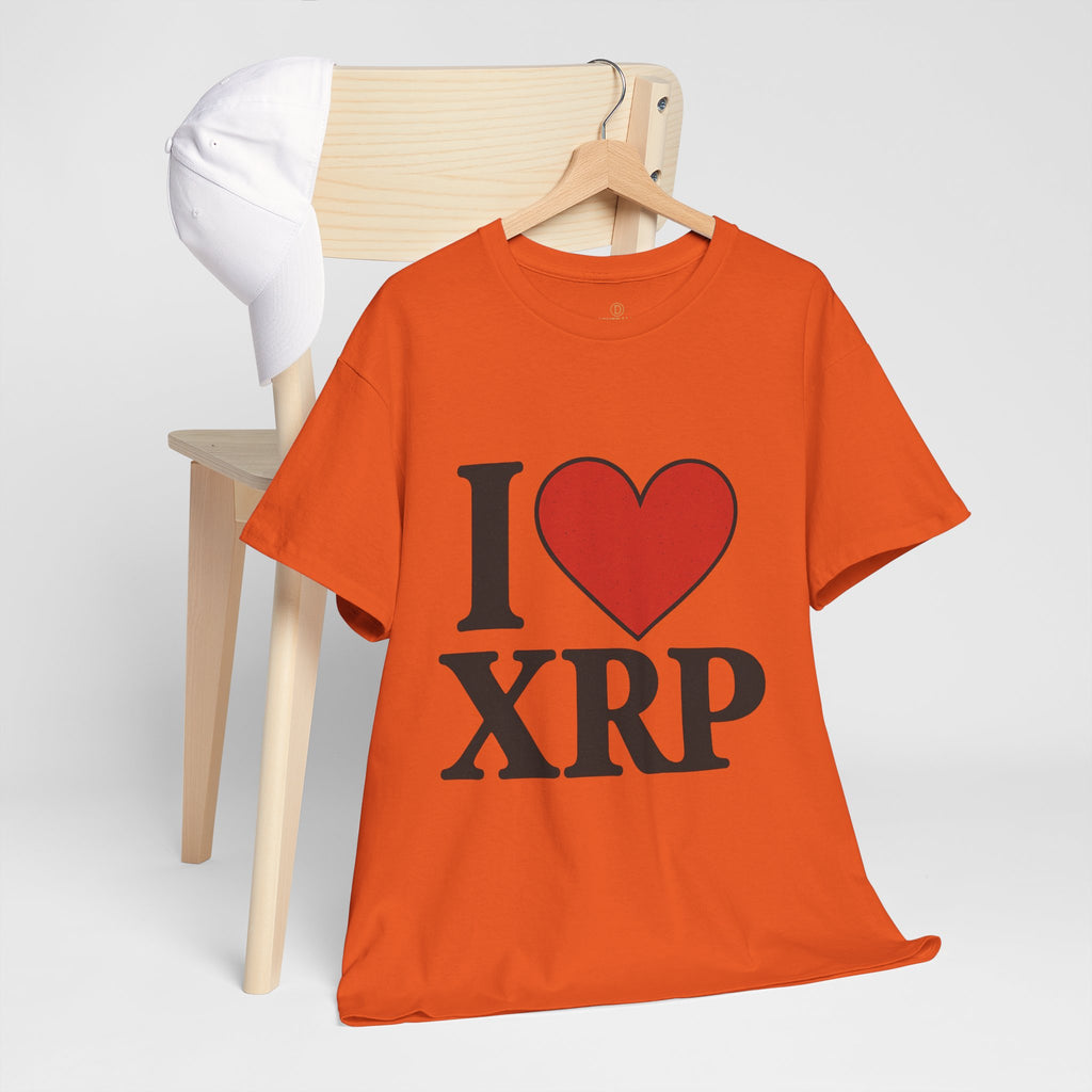 I  XRP T-Shirt — Crypto Enthusiast Ripple Tee