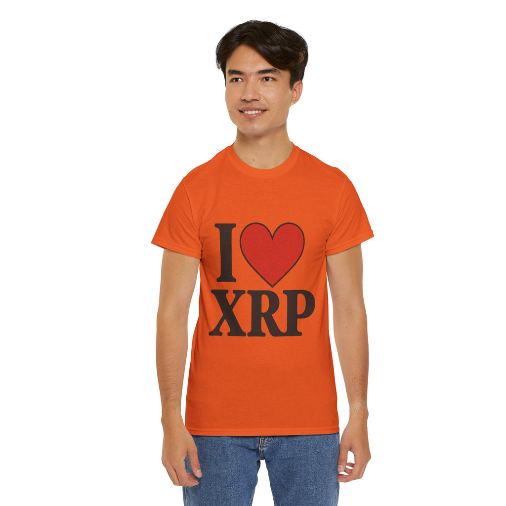 I  XRP T-Shirt — Crypto Enthusiast Ripple Tee