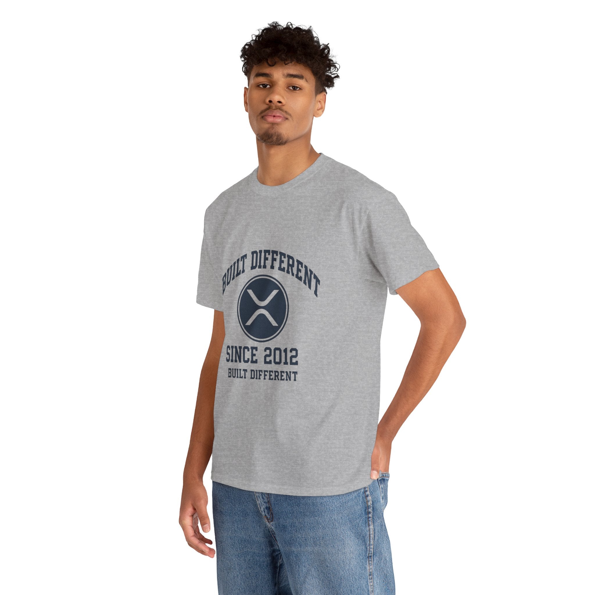 Built Different Since 2012 T-Shirt – Ripple XRP Logo Tee