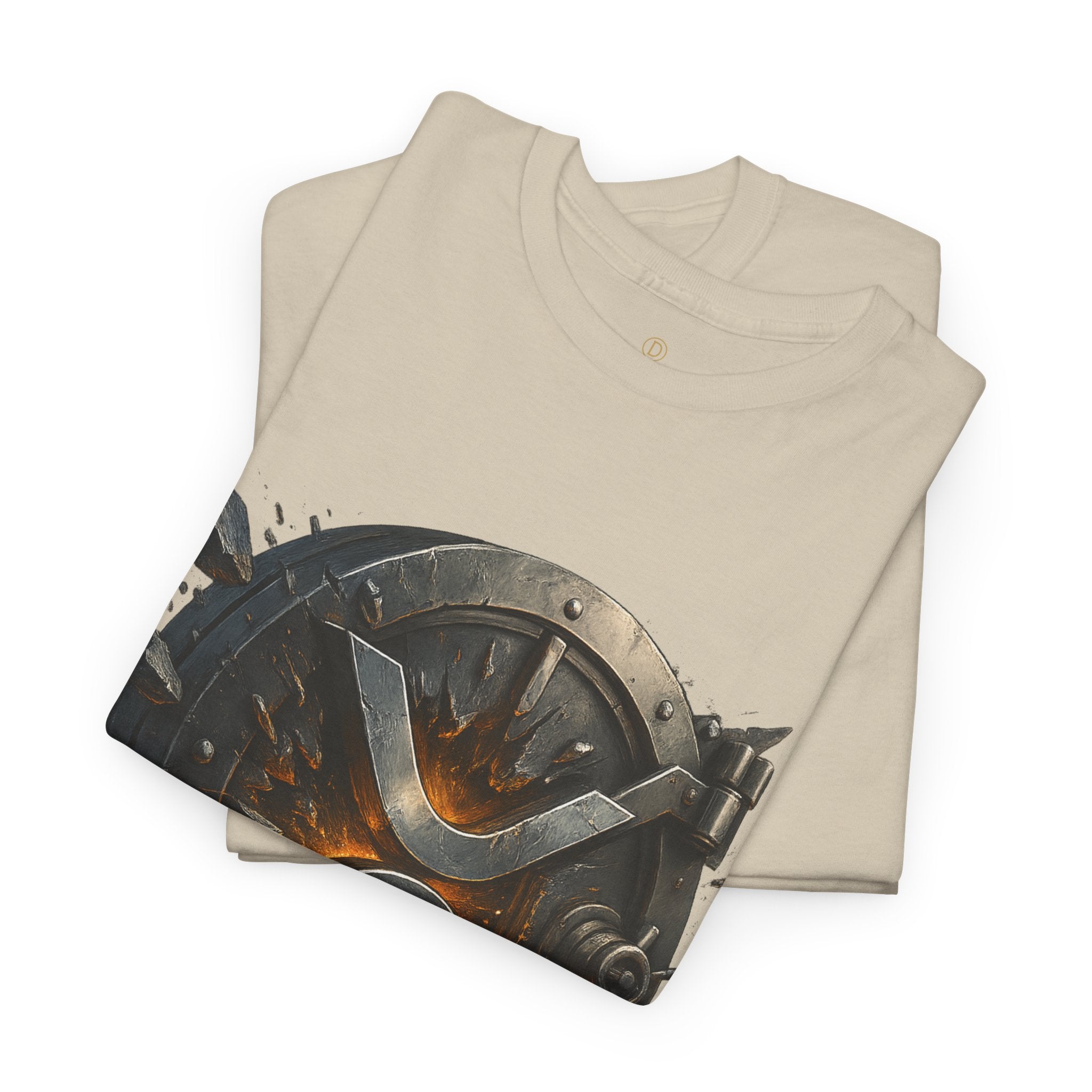 Warrior Shield T-Shirt — Medieval Viking Shield Graphic Tee