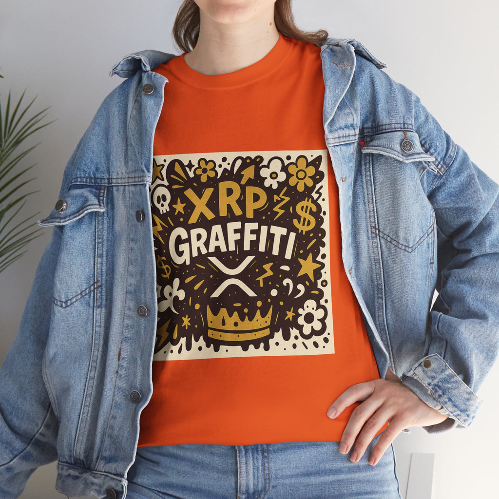 XRP Graffiti Tee — Crypto Street Art T-Shirt