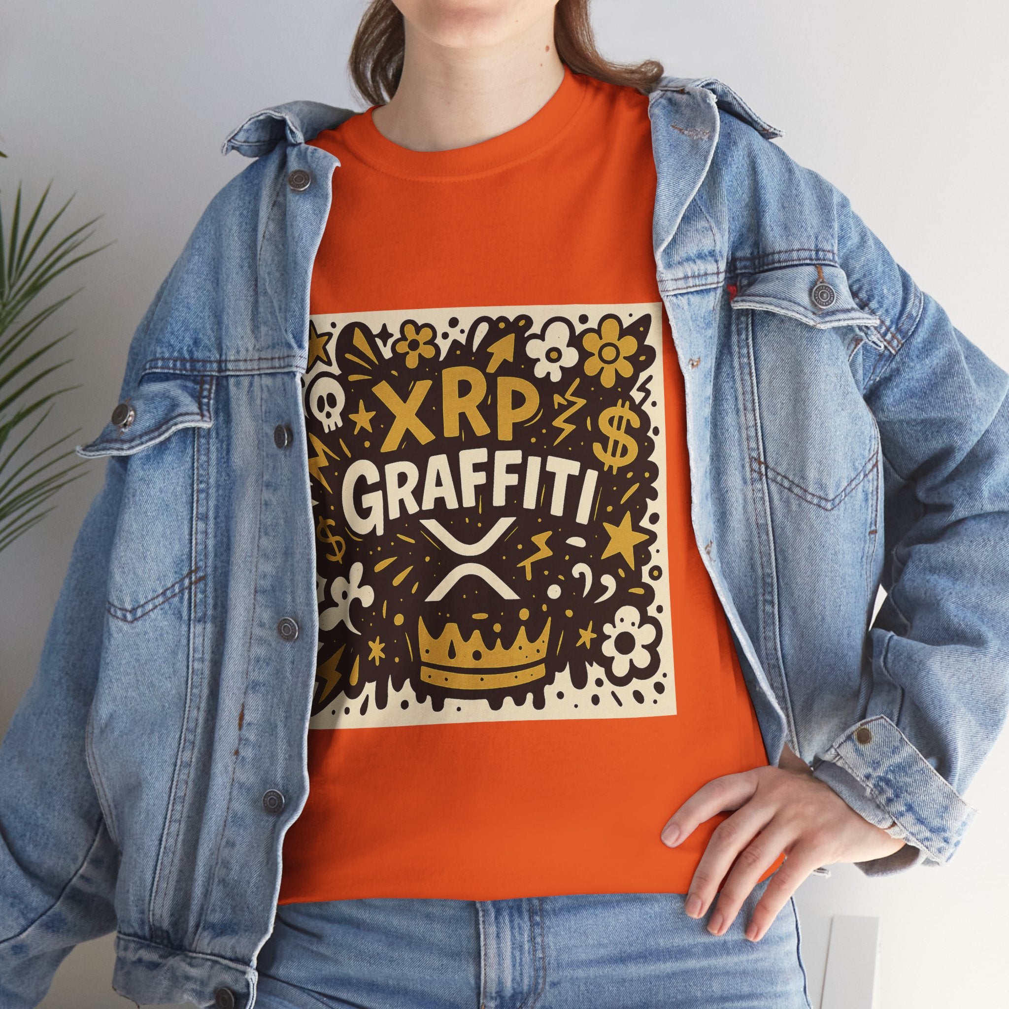 XRP Graffiti Tee — Crypto Street Art T-Shirt