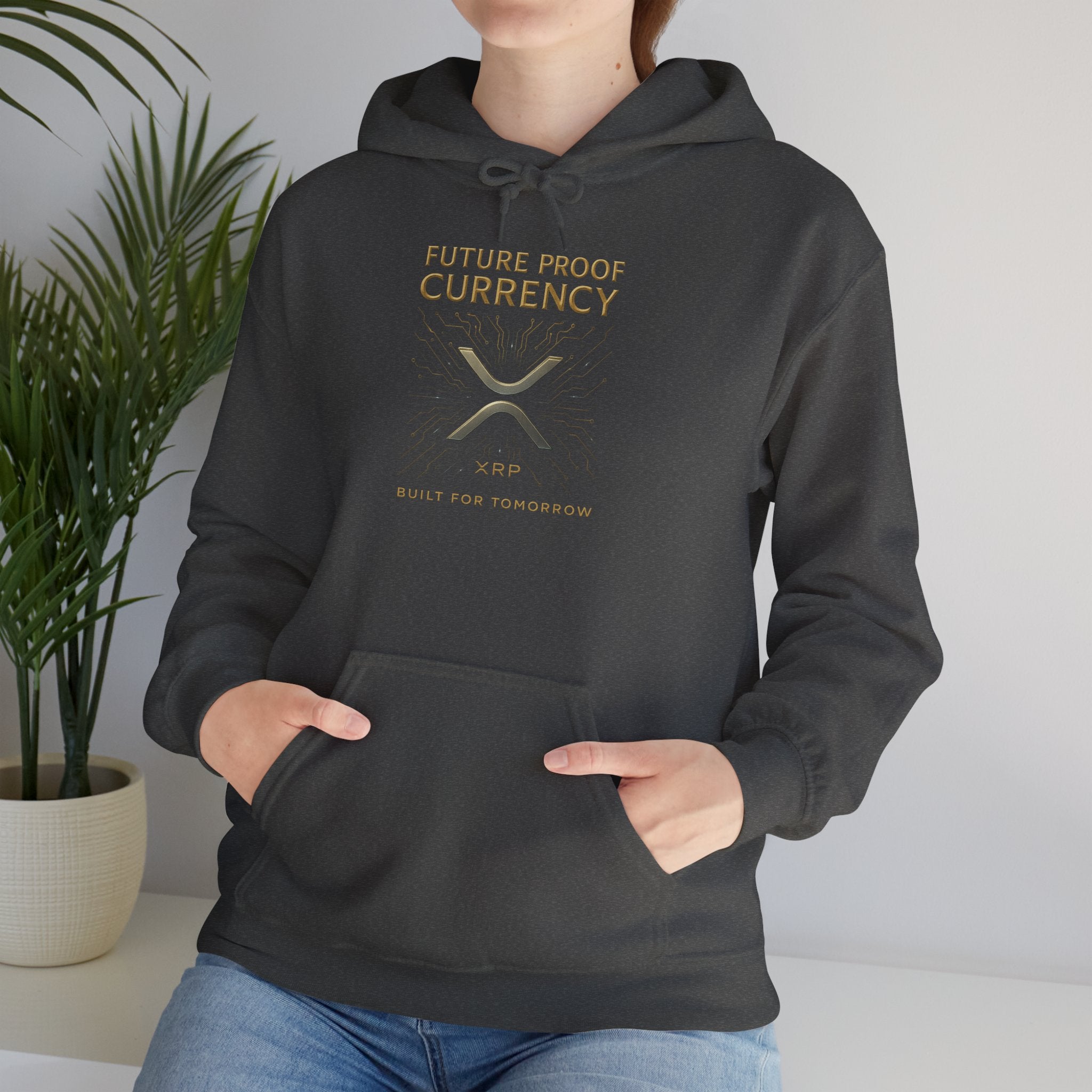 Future Proof Currency Hoodie – XRP Logo Crypto Sweatshirt