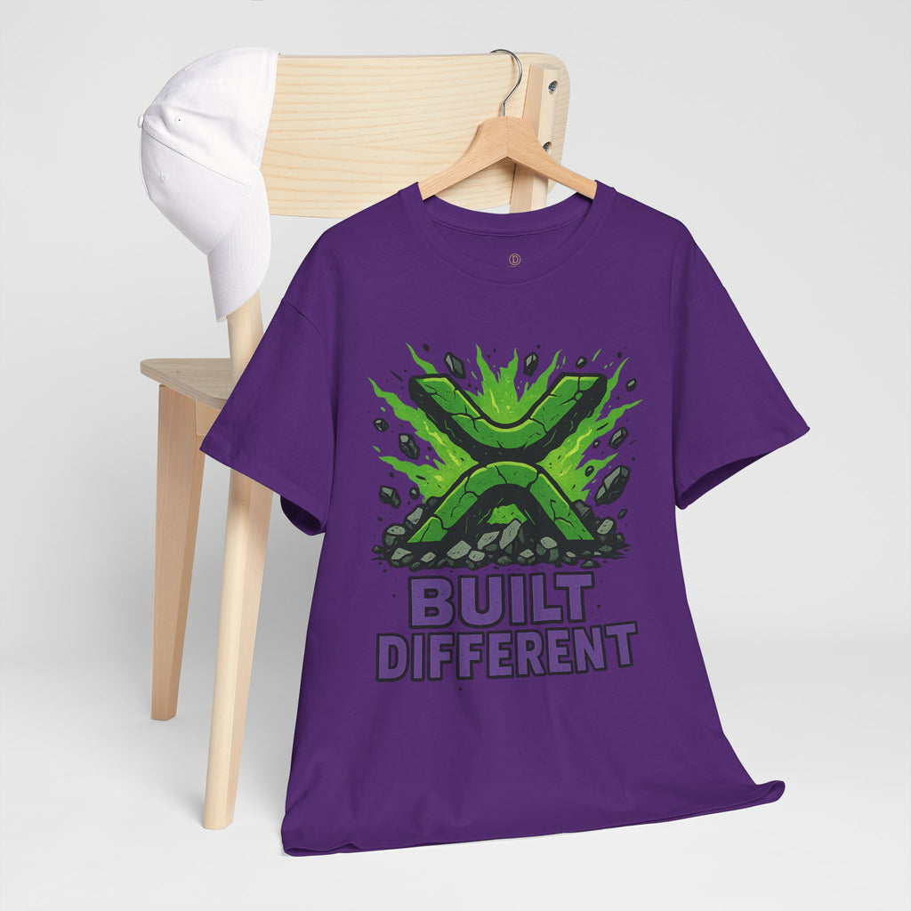 Built Different T-Shirt — Green Gamer Logo Tee