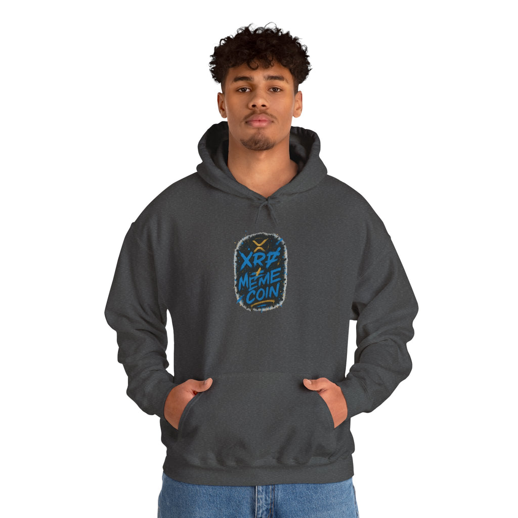 XRP Meme Coin Hoodie – Crypto Graffiti Logo Pullover