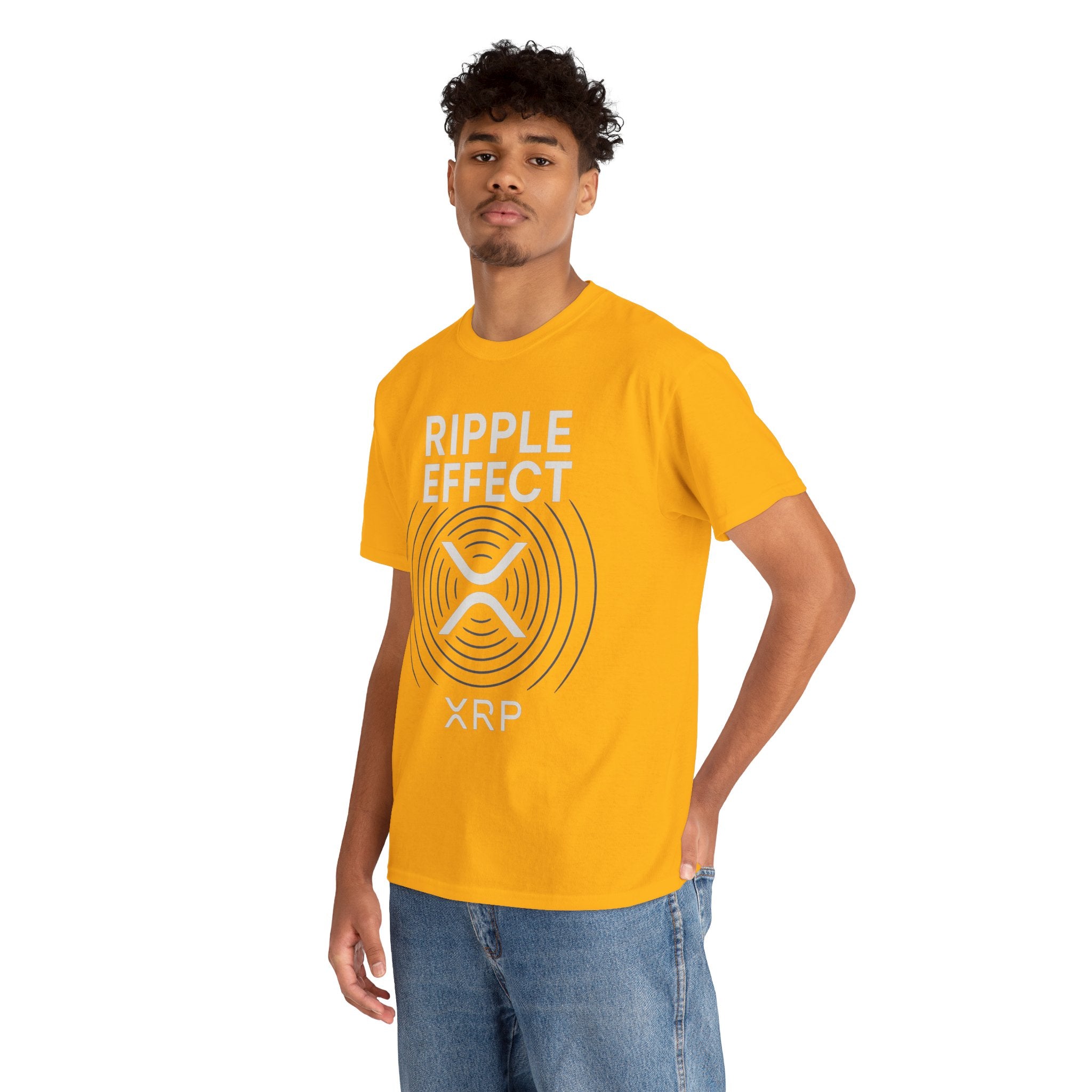 Ripple Effect XRP Tee — Minimal Cryptocurrency Logo T-Shirt