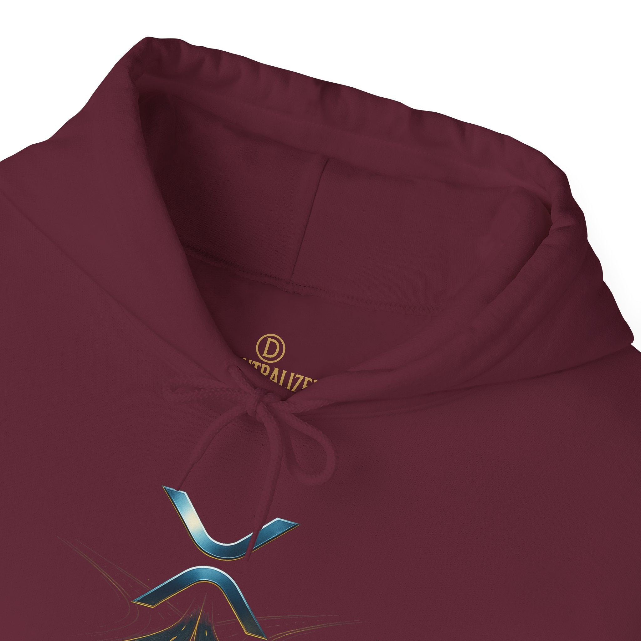 XRP Logo Hoodie — "All Roads Lead to XRP" Minimal Crypto Hoodie