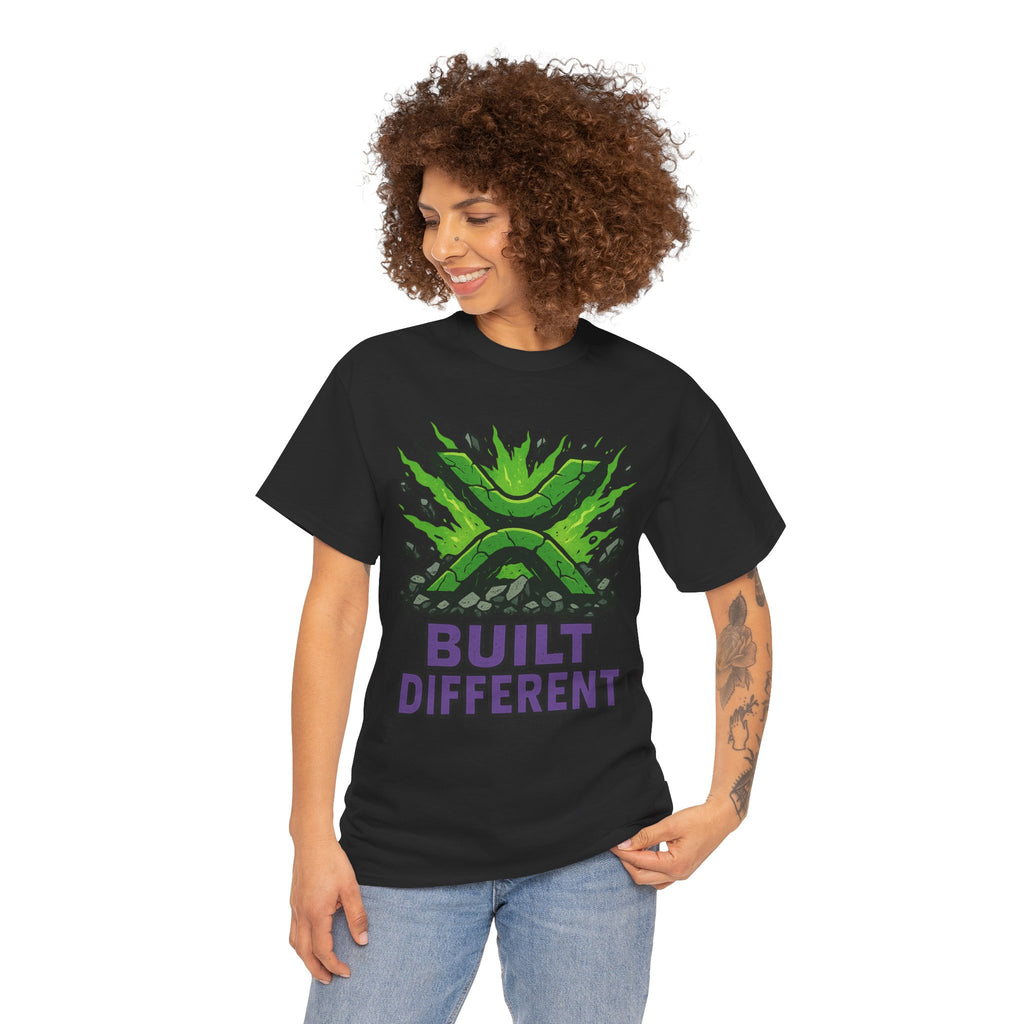 Built Different T-Shirt — Green Gamer Logo Tee