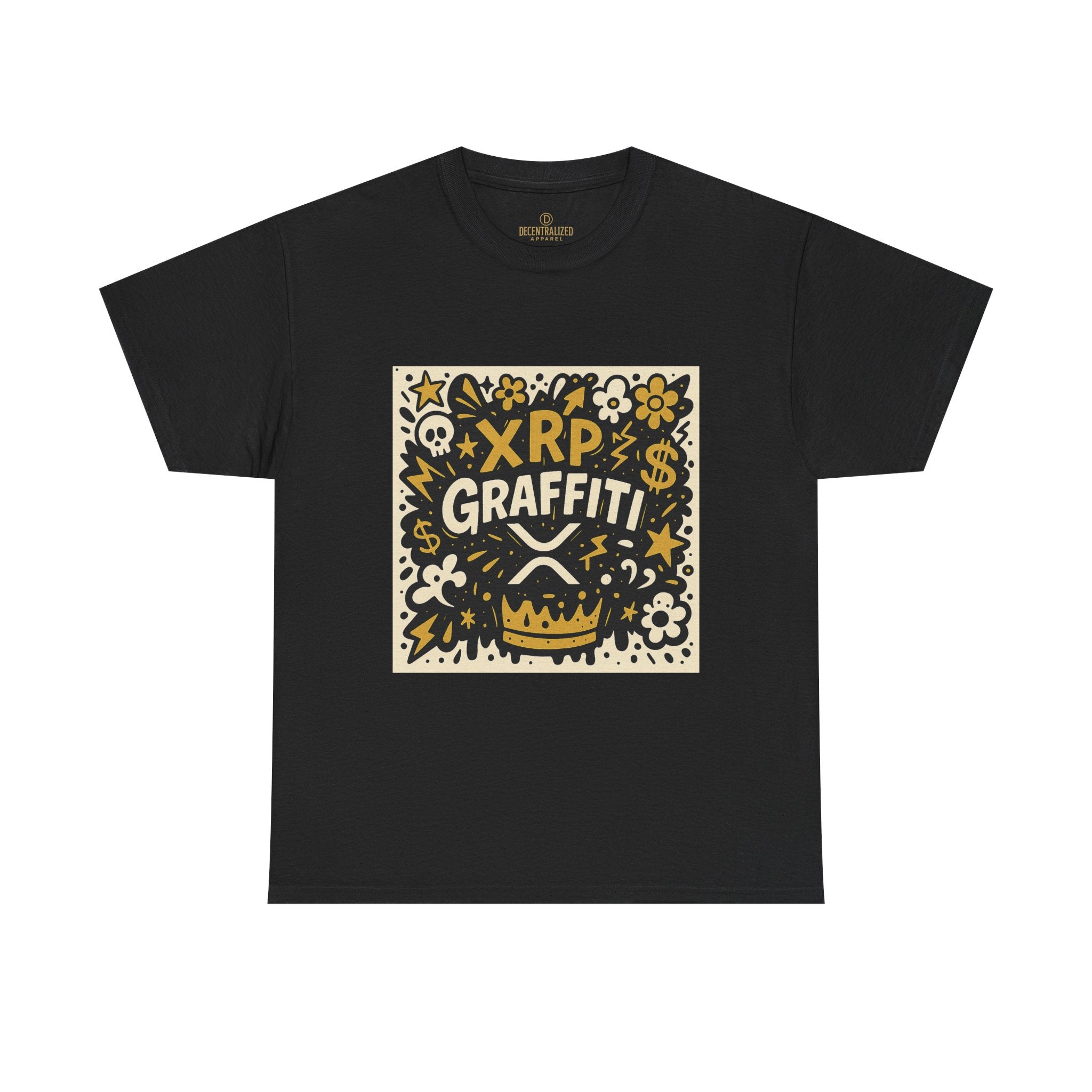 XRP Graffiti Tee — Crypto Street Art T-Shirt