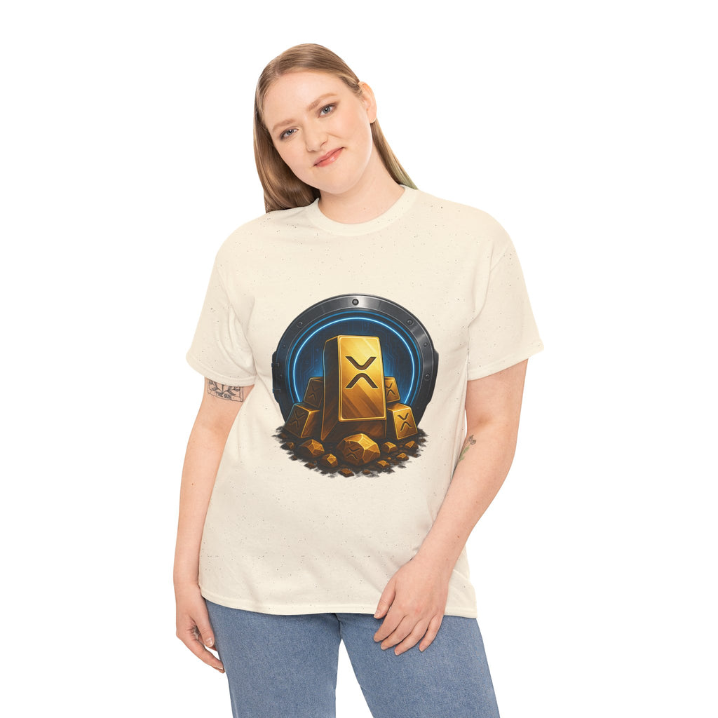 Crypto Gold Bars T-Shirt — Ripple (XRP) Stack Graphic Tee
