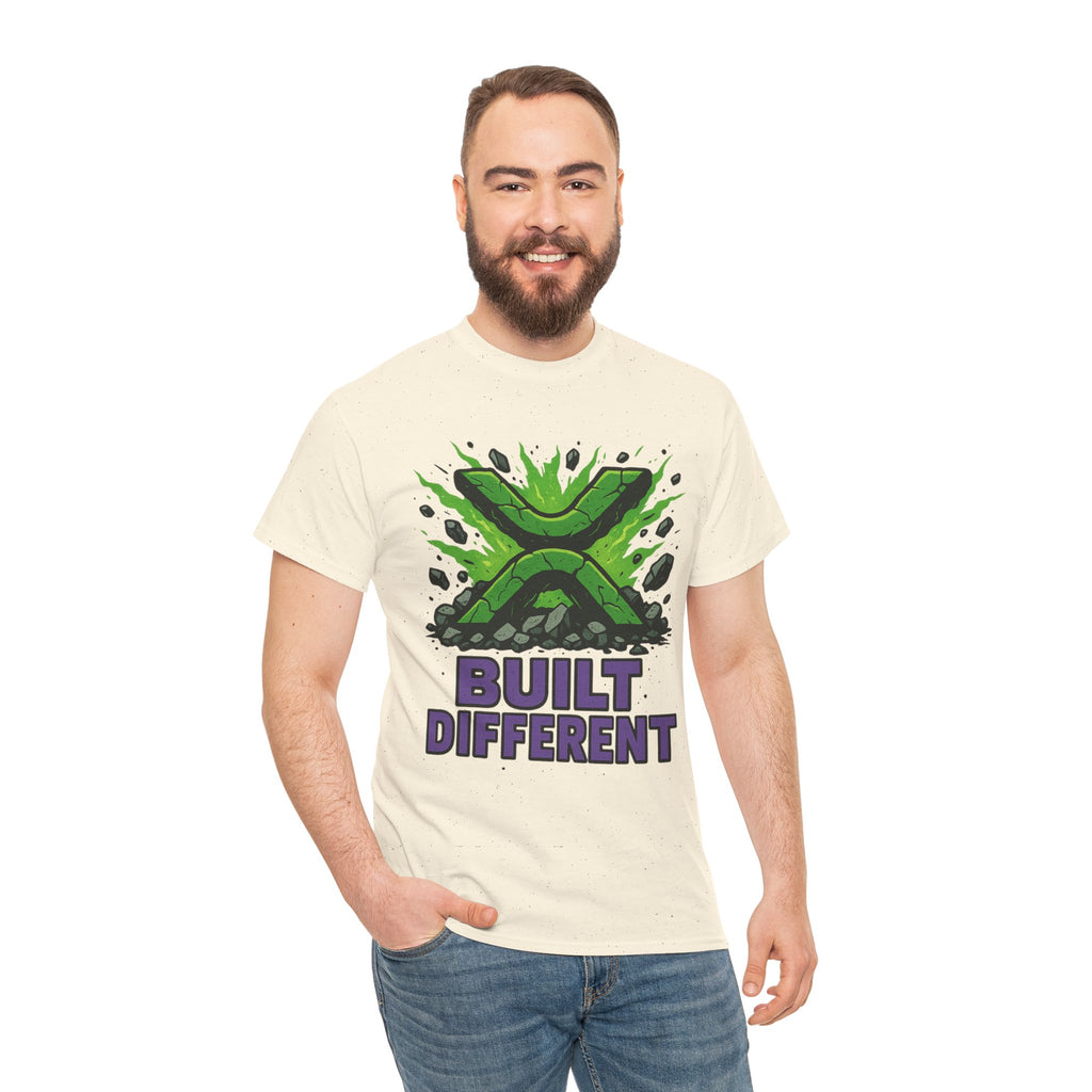 Built Different T-Shirt — Green Gamer Logo Tee