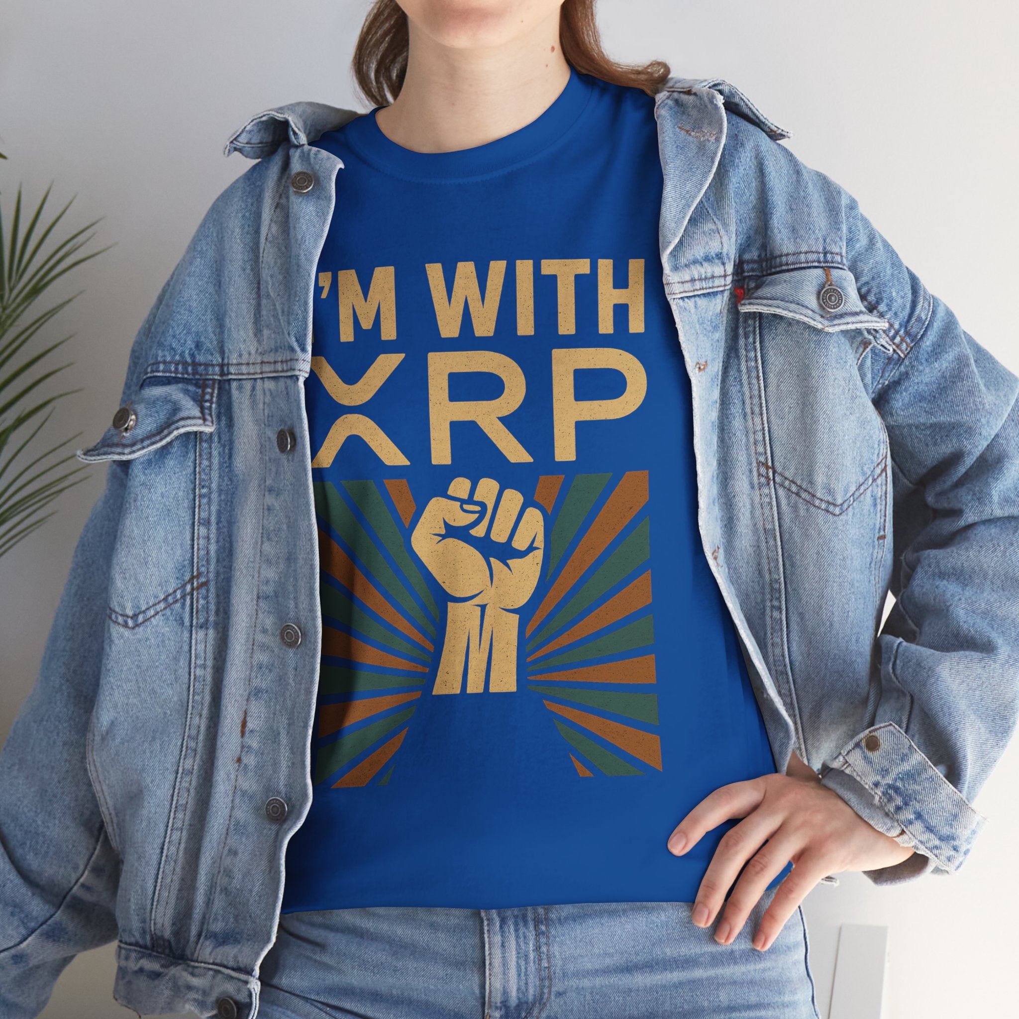 I'm With XRP Graphic Tee – Crypto Supporter Shirt