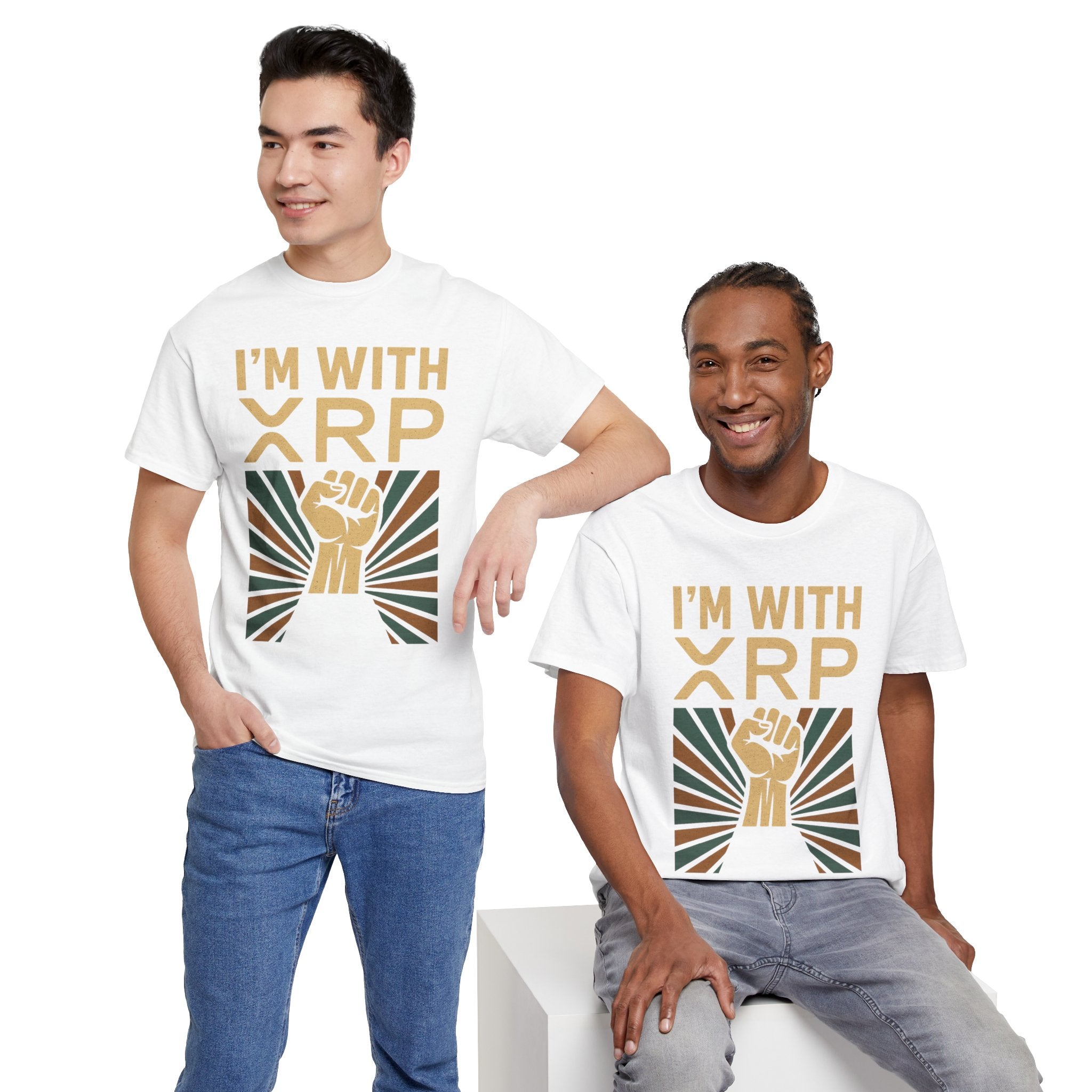 I'm With XRP Graphic Tee – Crypto Supporter Shirt