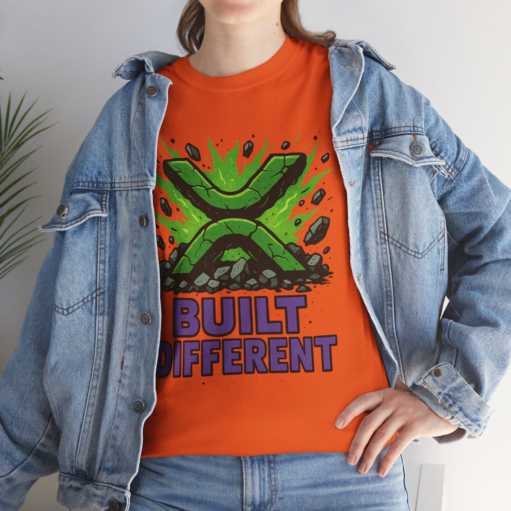 Built Different T-Shirt — Green Gamer Logo Tee