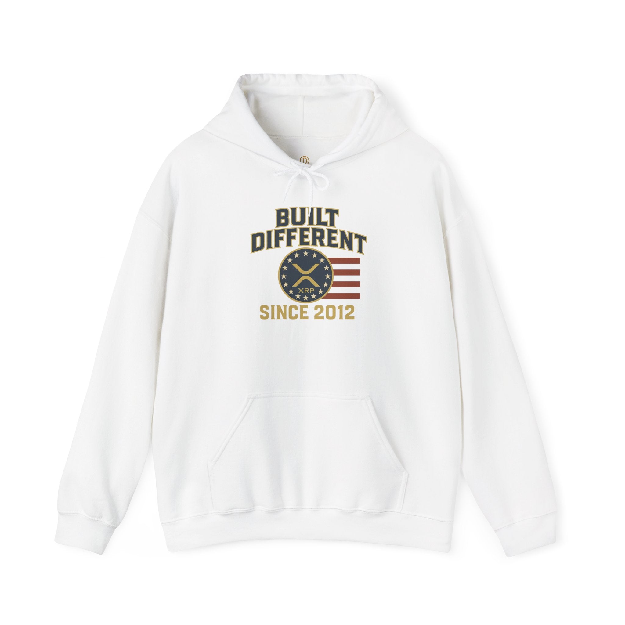 Built Different Hoodie • 'Built Different Since 2012' Patriotic Casual Pullover