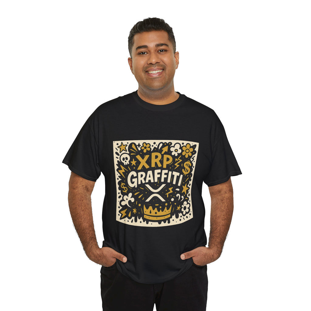 XRP Graffiti Tee — Crypto Street Art T-Shirt