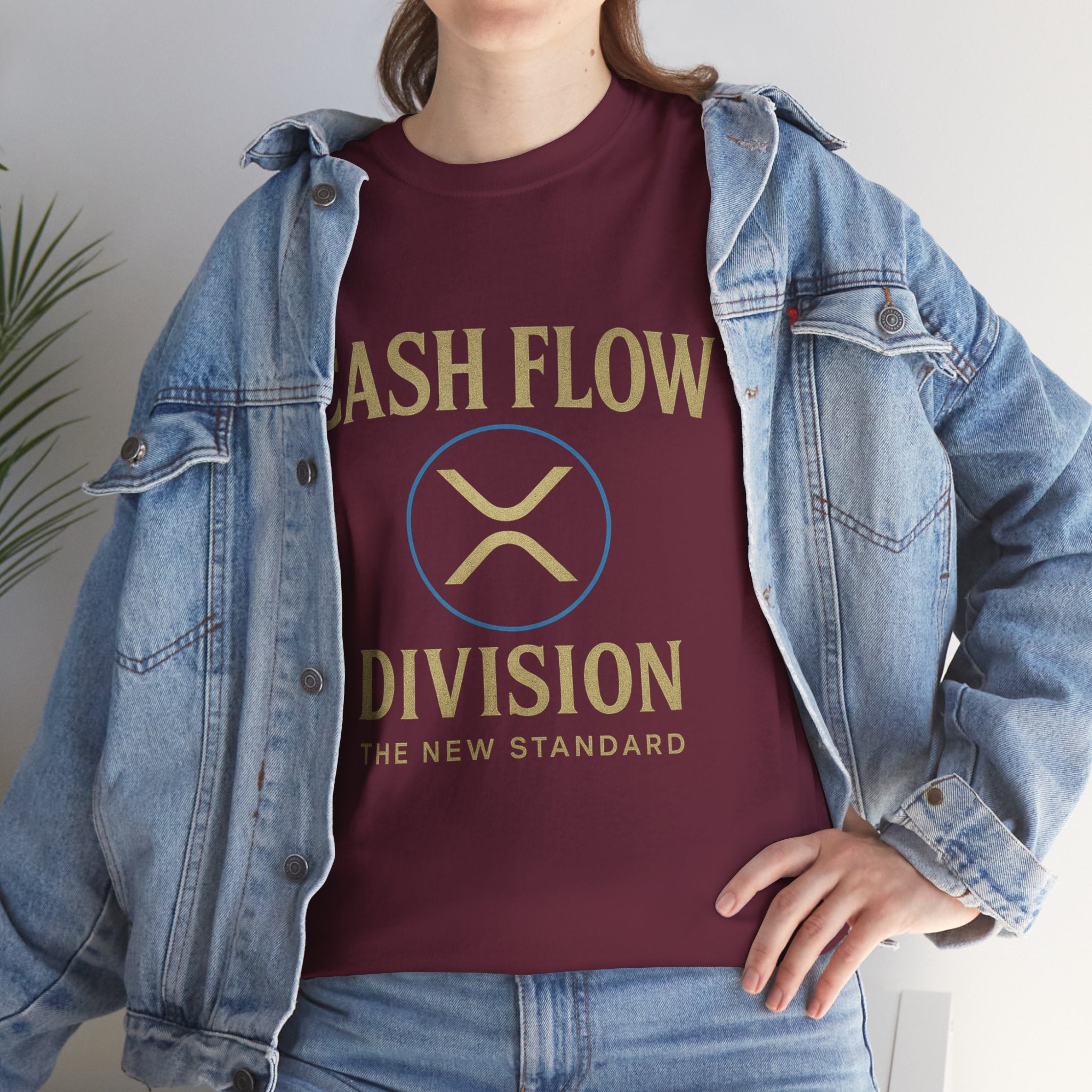 Cash Flow Division Tee — "The New Standard" Graphic T-Shirt