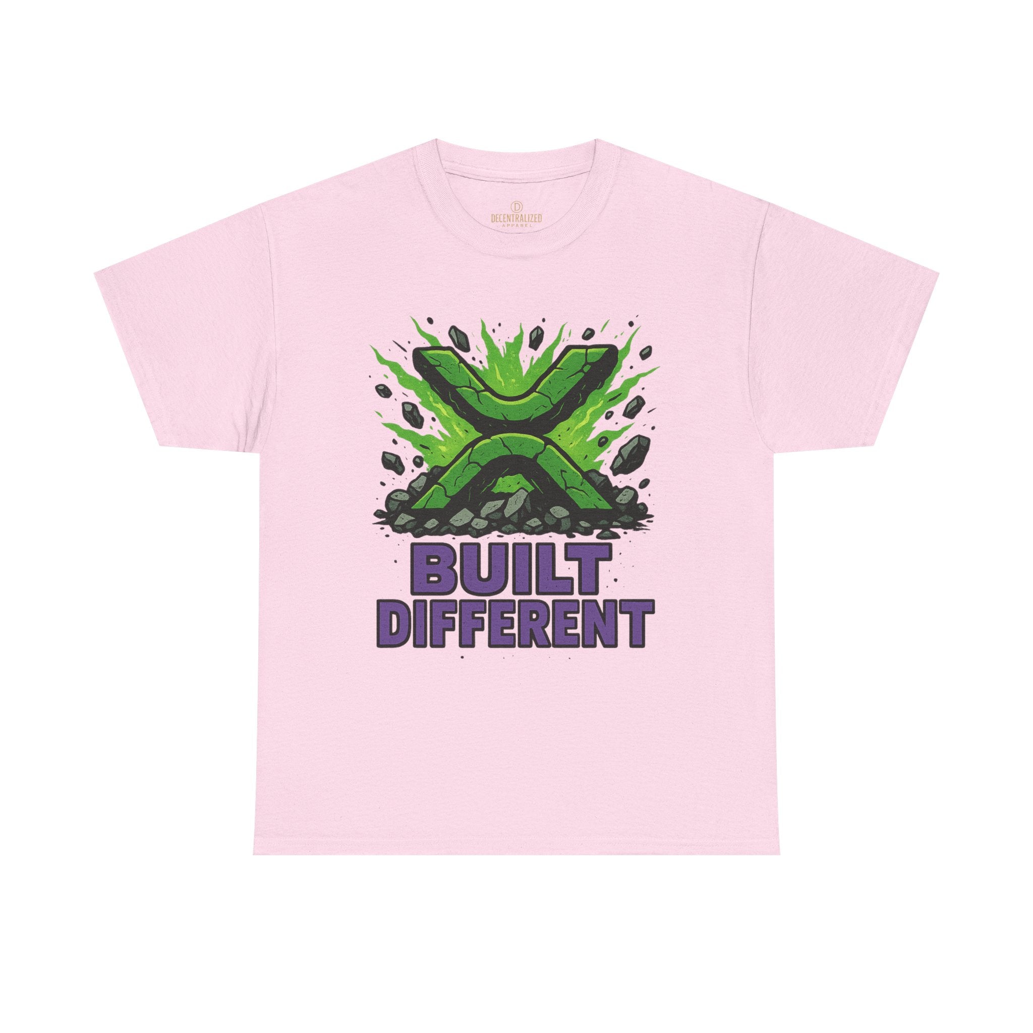 Built Different T-Shirt — Green Gamer Logo Tee