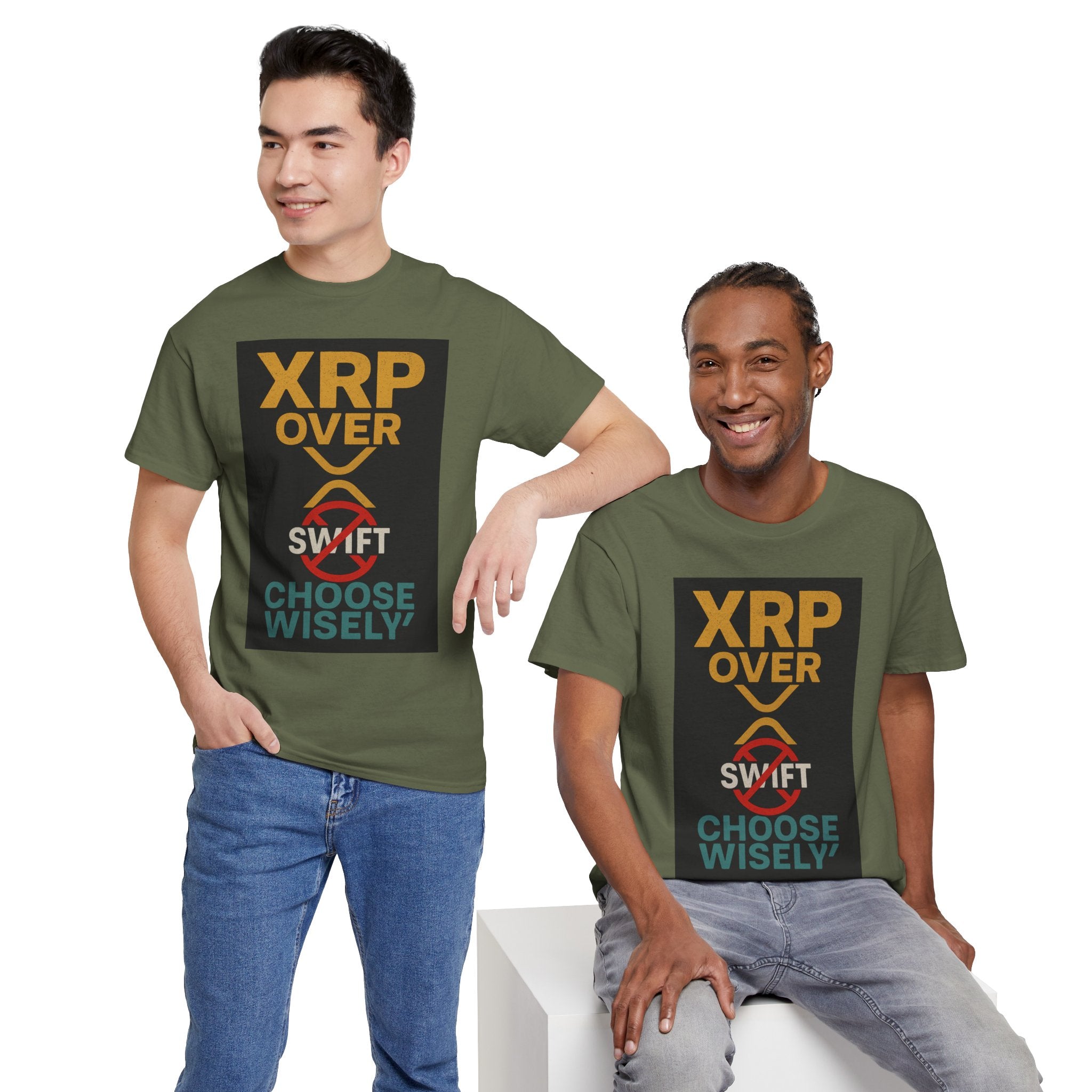 XRP Over SWIFT Choose Wisely Tee