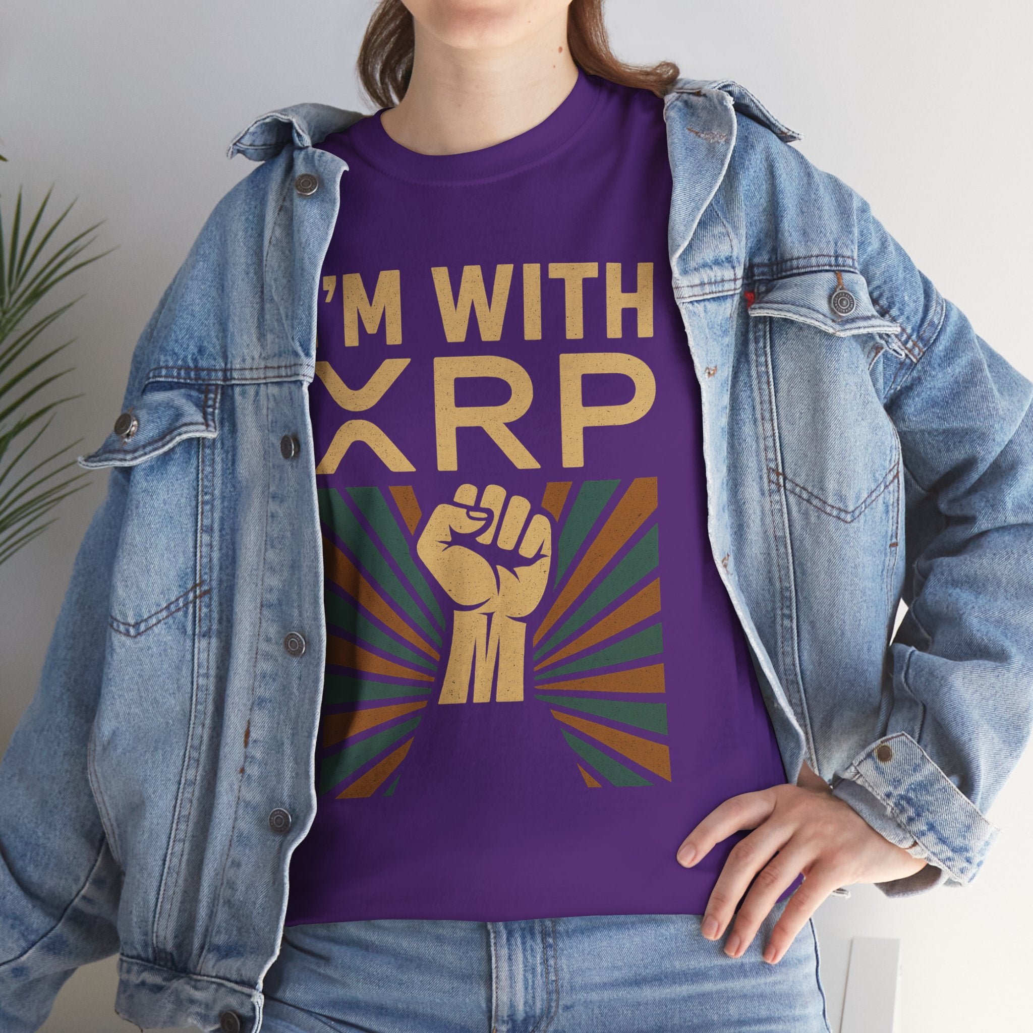 I'm With XRP Graphic Tee – Crypto Supporter Shirt