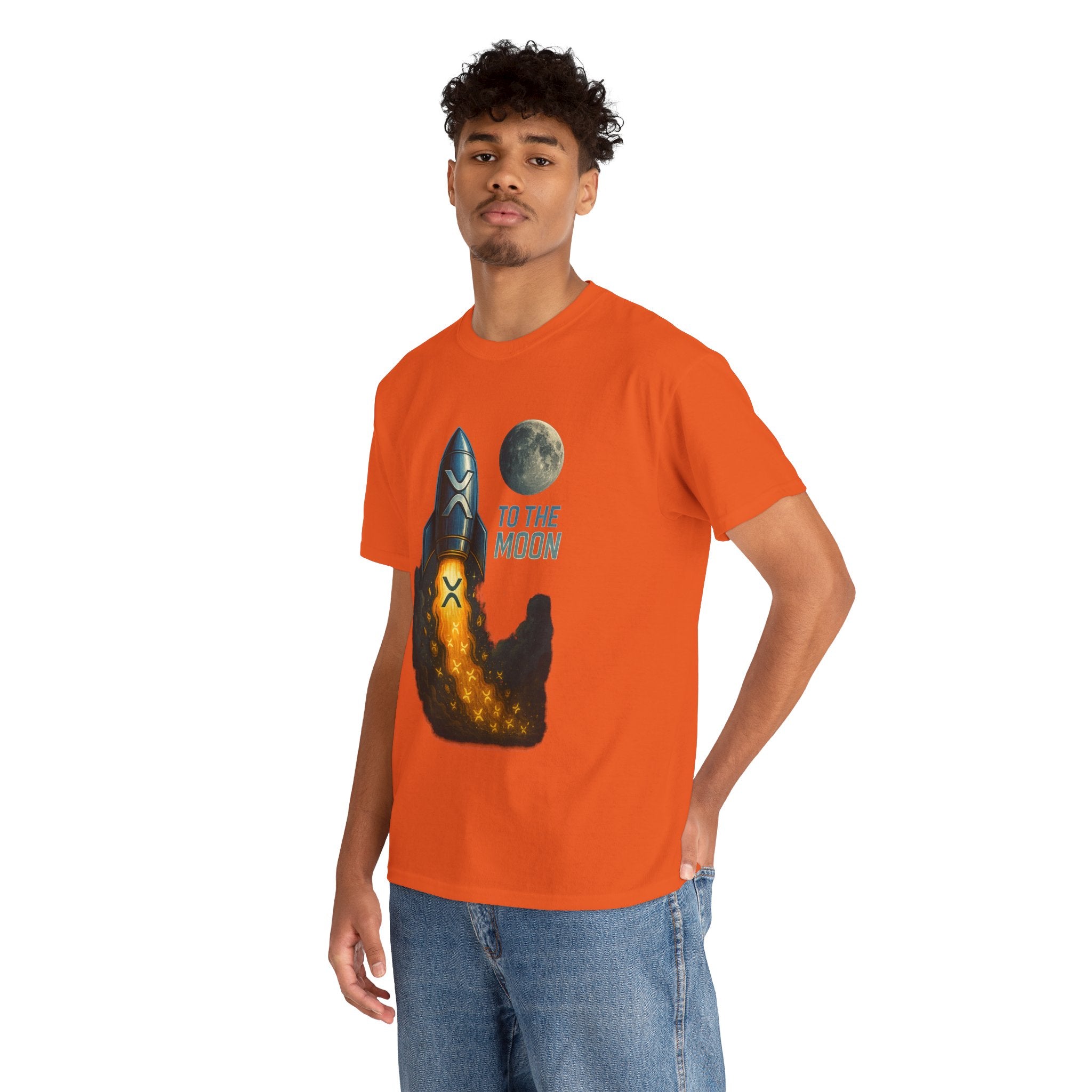 Rocket 'To the Moon' T-Shirt - Space Exploration Graphic Tee